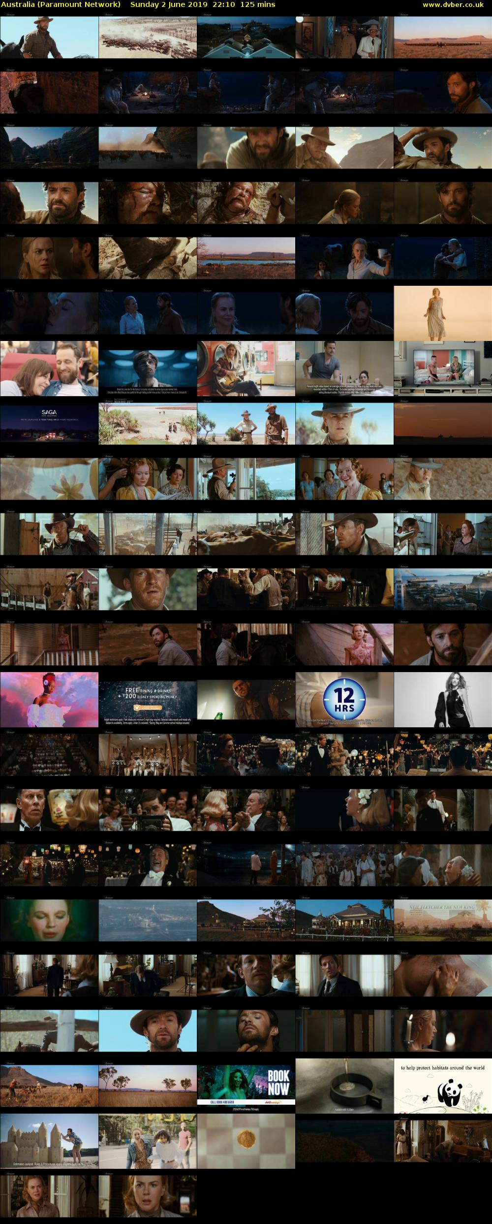 Australia (Paramount Network) Sunday 2 June 2019 22:10 - 00:15