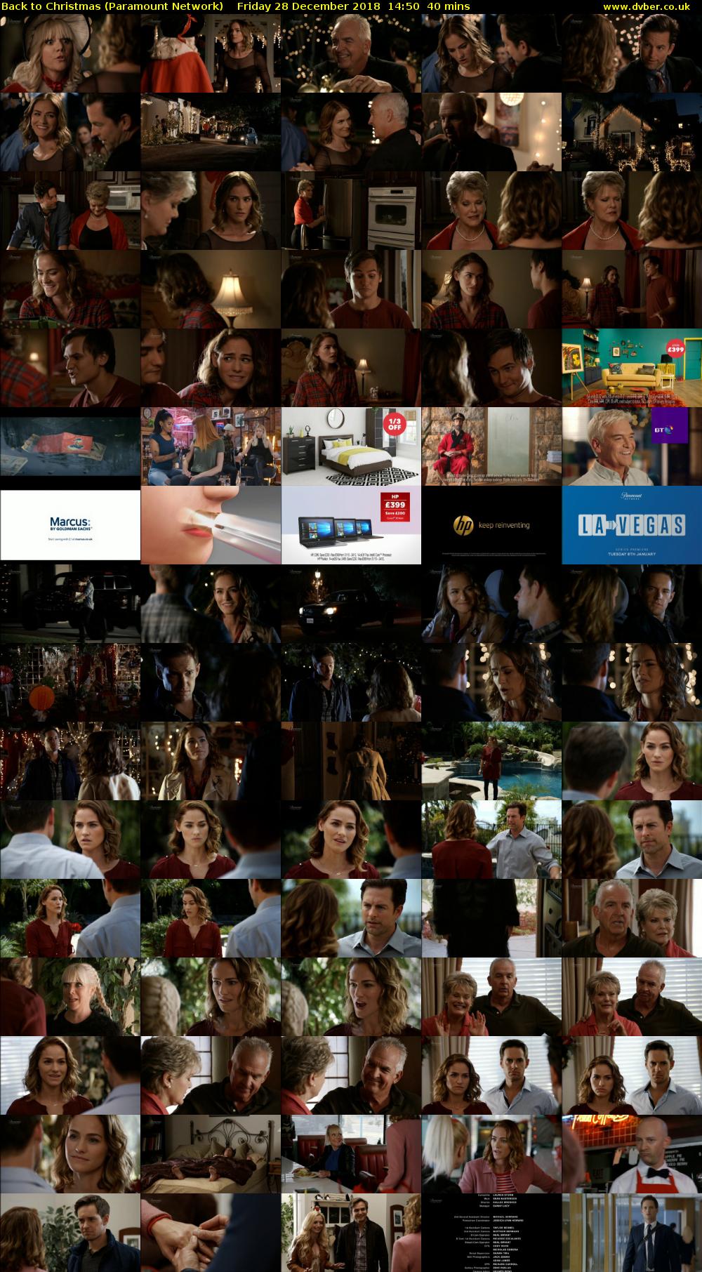 Back to Christmas (Paramount Network) Friday 28 December 2018 14:50 - 15:30