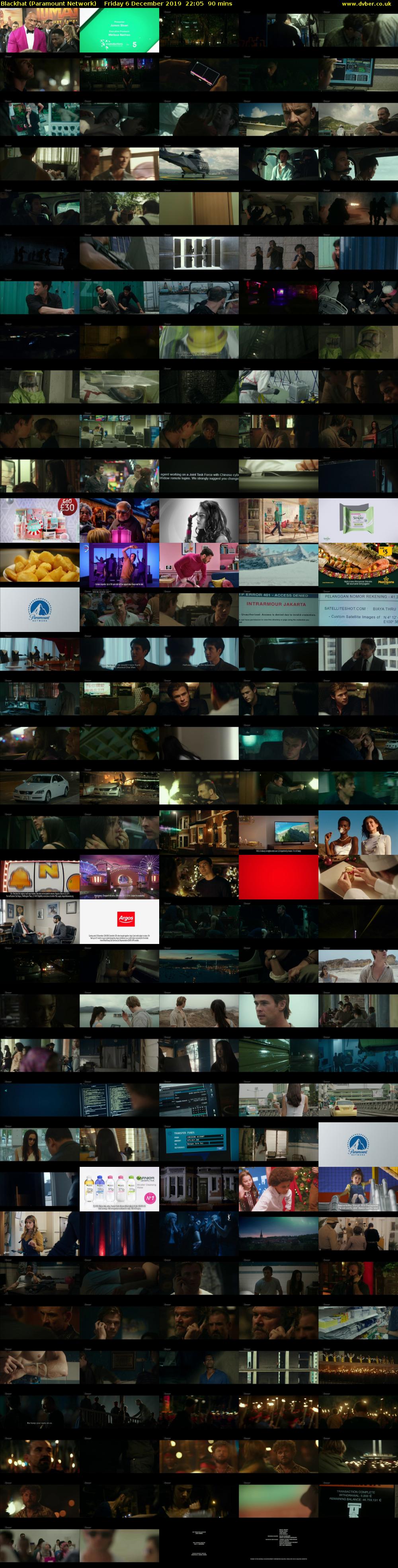 Blackhat (Paramount Network) Friday 6 December 2019 22:05 - 23:35