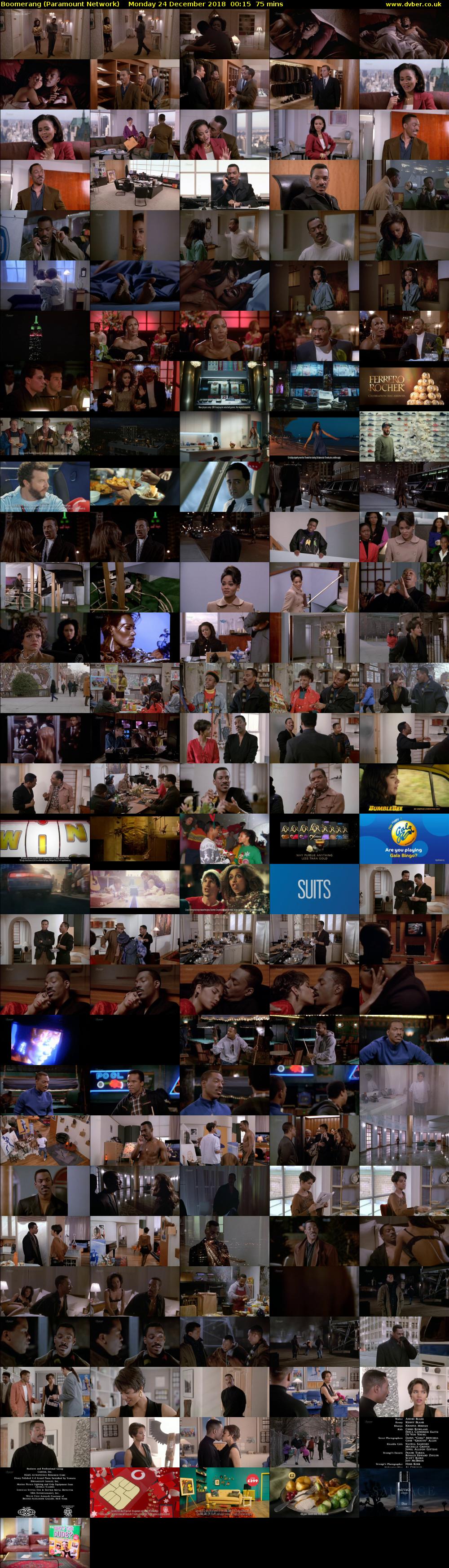 Boomerang (Paramount Network) Monday 24 December 2018 00:15 - 01:30