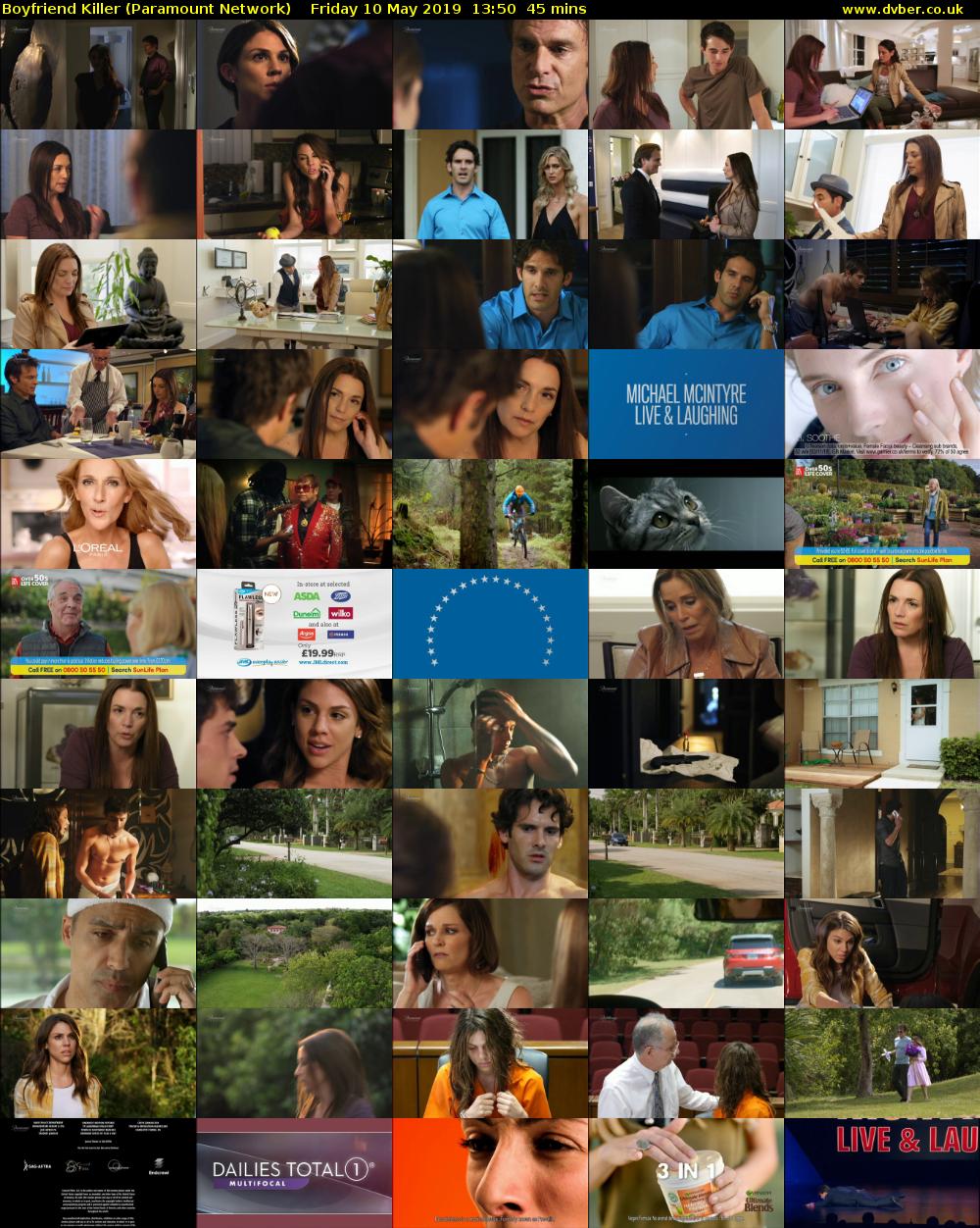 Boyfriend Killer (Paramount Network) Friday 10 May 2019 13:50 - 14:35