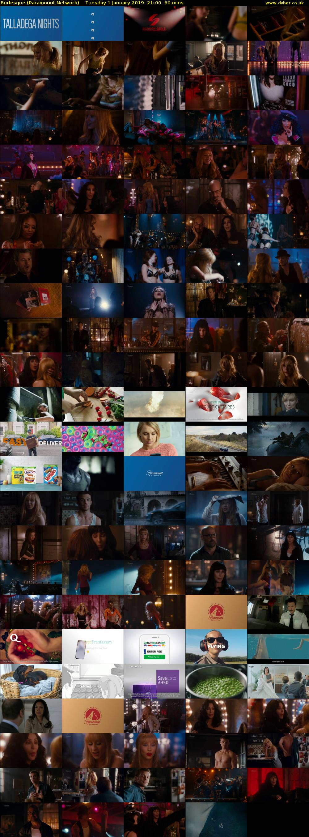 Burlesque (Paramount Network) Tuesday 1 January 2019 21:00 - 22:00