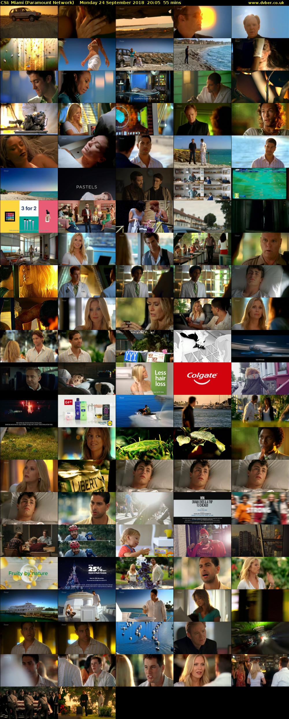 CSI: Miami (Paramount Network) Monday 24 September 2018 20:05 - 21:00