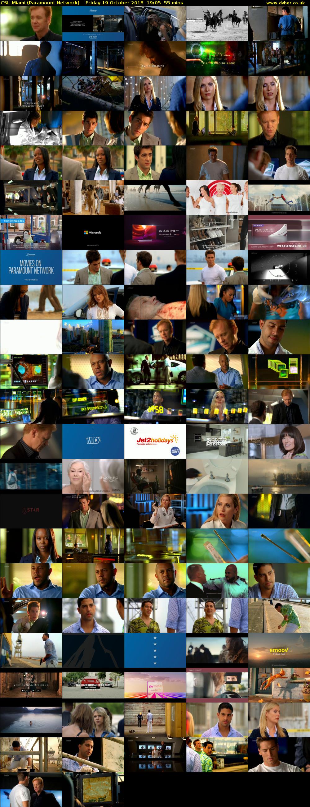 CSI: Miami (Paramount Network) Friday 19 October 2018 19:05 - 20:00