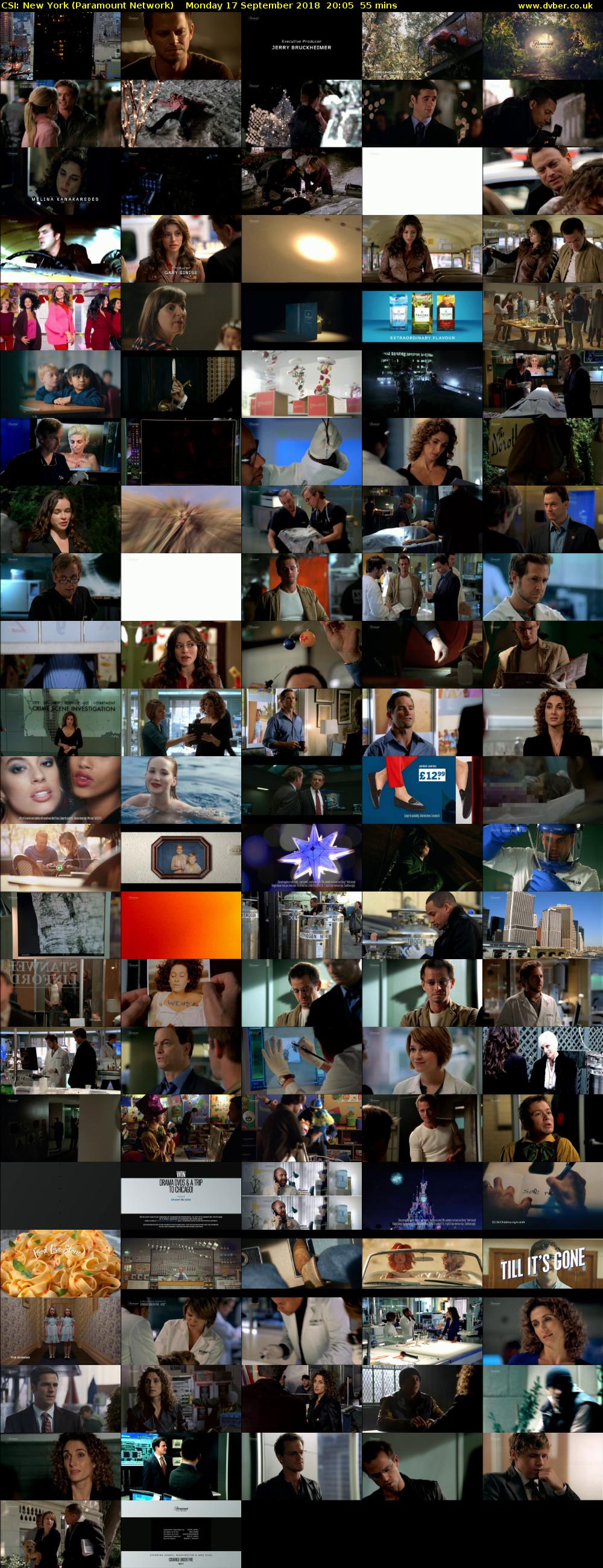 CSI: New York (Paramount Network) Monday 17 September 2018 20:05 - 21:00