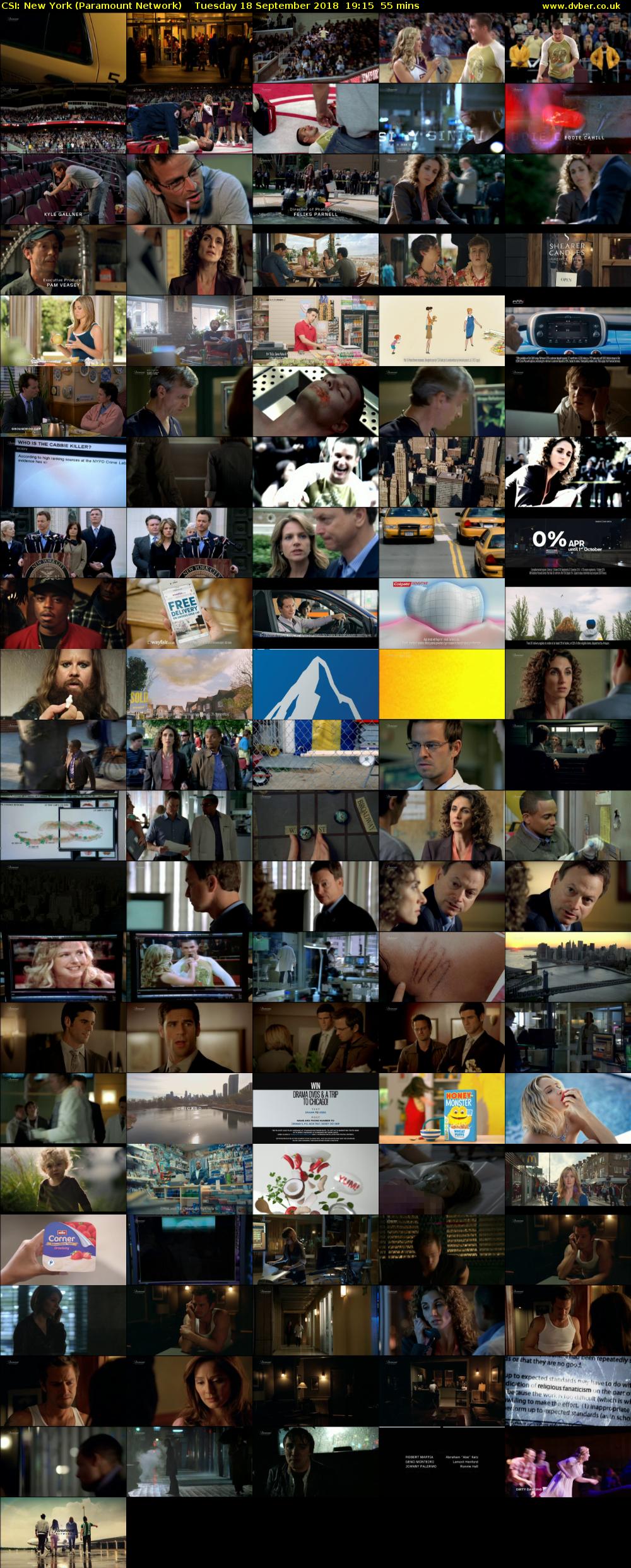 CSI: New York (Paramount Network) Tuesday 18 September 2018 19:15 - 20:10