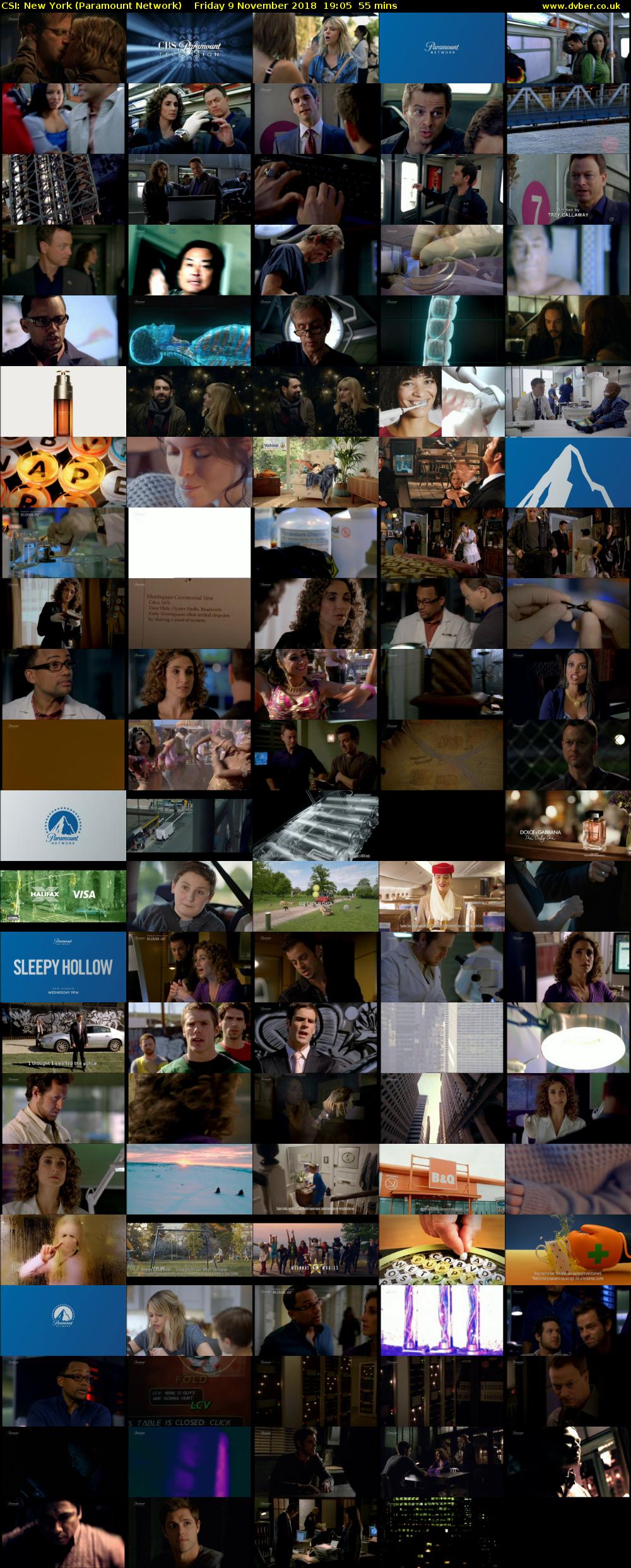 CSI: New York (Paramount Network) Friday 9 November 2018 19:05 - 20:00