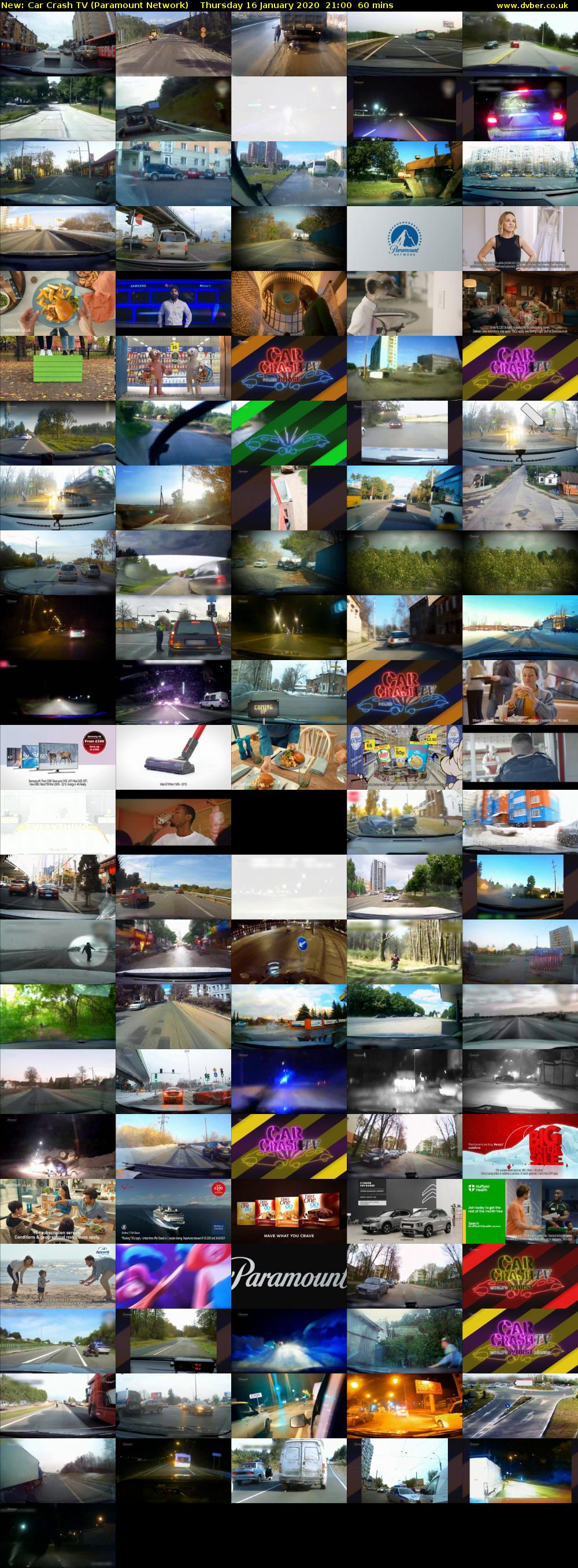Car Crash TV (Paramount Network) Thursday 16 January 2020 21:00 - 22:00