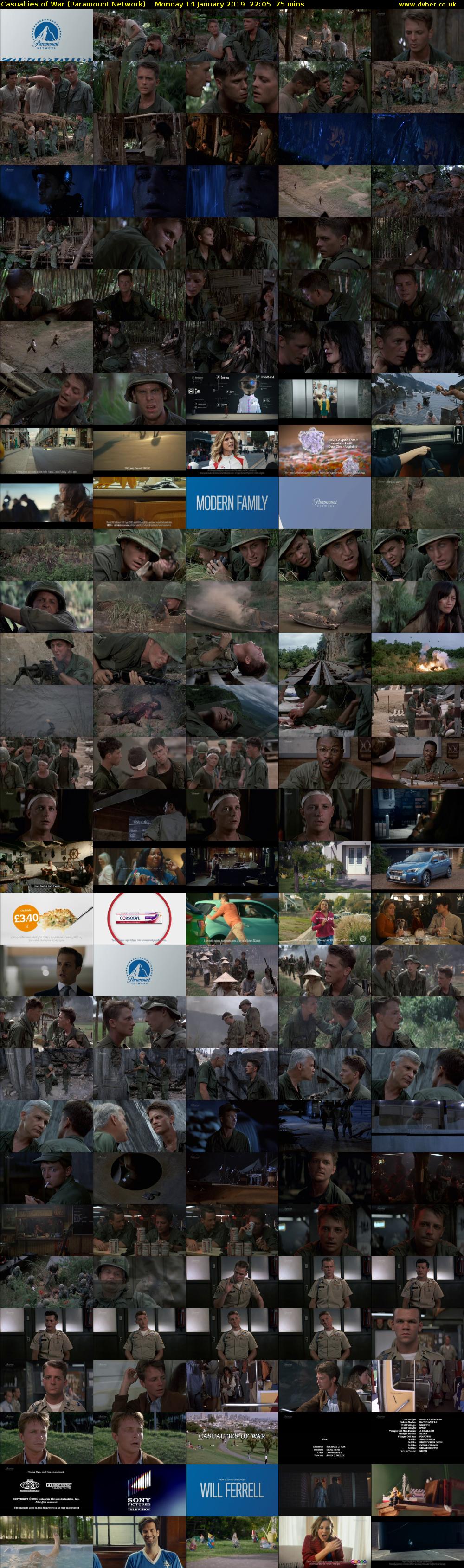 Casualties of War (Paramount Network) Monday 14 January 2019 22:05 - 23:20