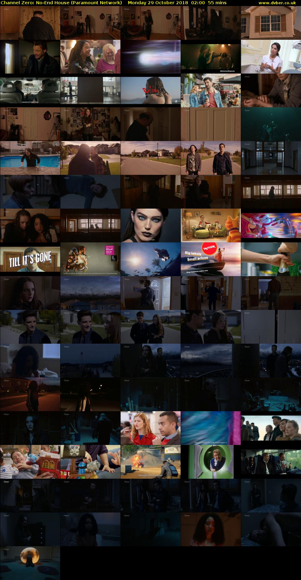 Channel Zero: No-End House (Paramount Network) Monday 29 October 2018 02:00 - 02:55