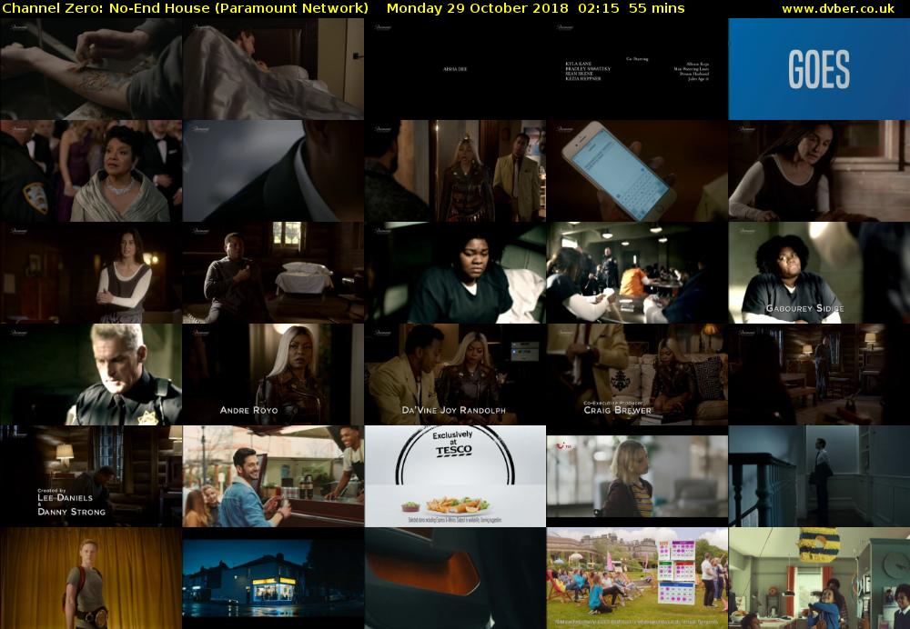 Channel Zero: No-End House (Paramount Network) Monday 29 October 2018 02:15 - 03:10