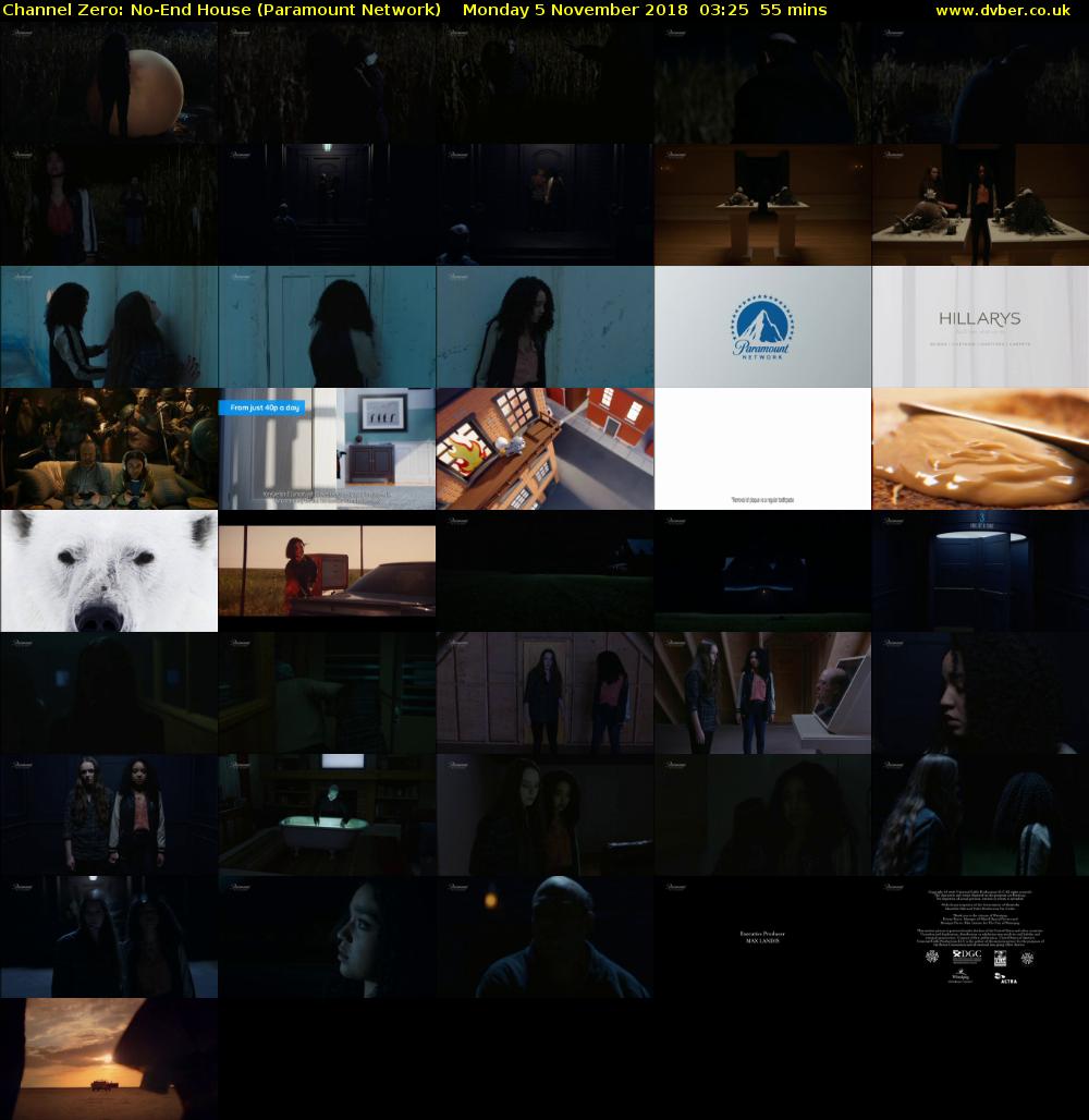 Channel Zero: No-End House (Paramount Network) Monday 5 November 2018 03:25 - 04:20