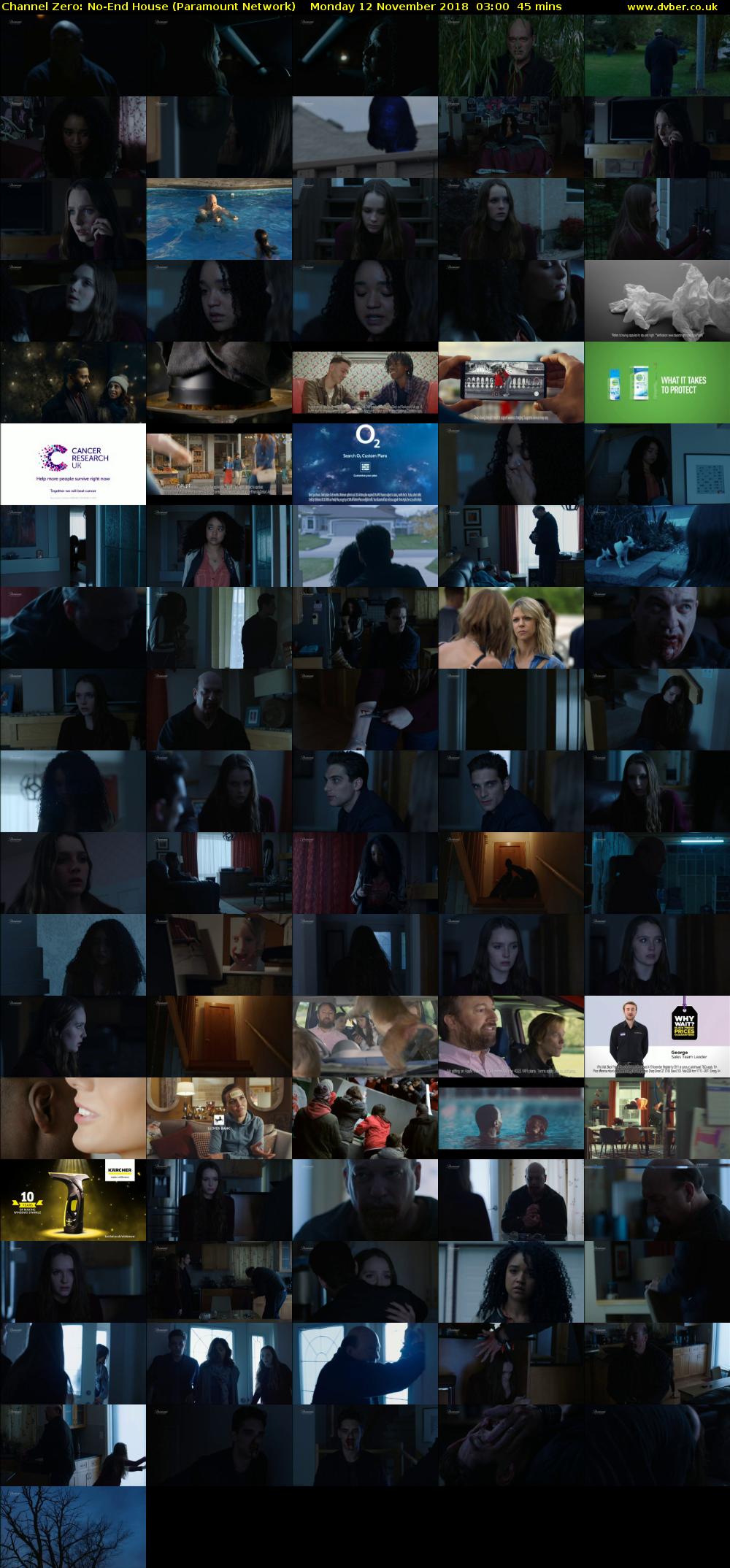 Channel Zero: No-End House (Paramount Network) Monday 12 November 2018 03:00 - 03:45