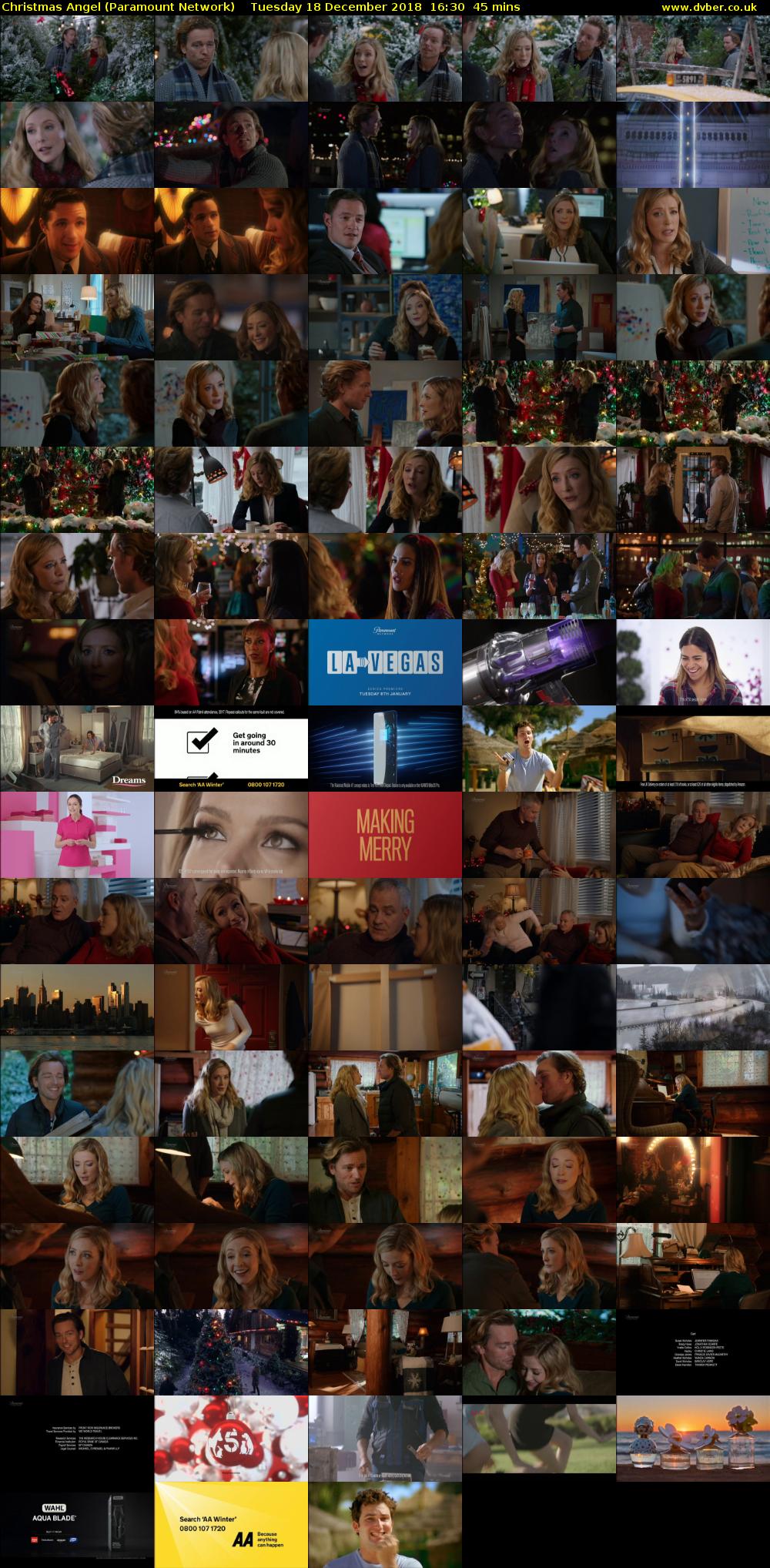 Christmas Angel (Paramount Network) Tuesday 18 December 2018 16:30 - 17:15