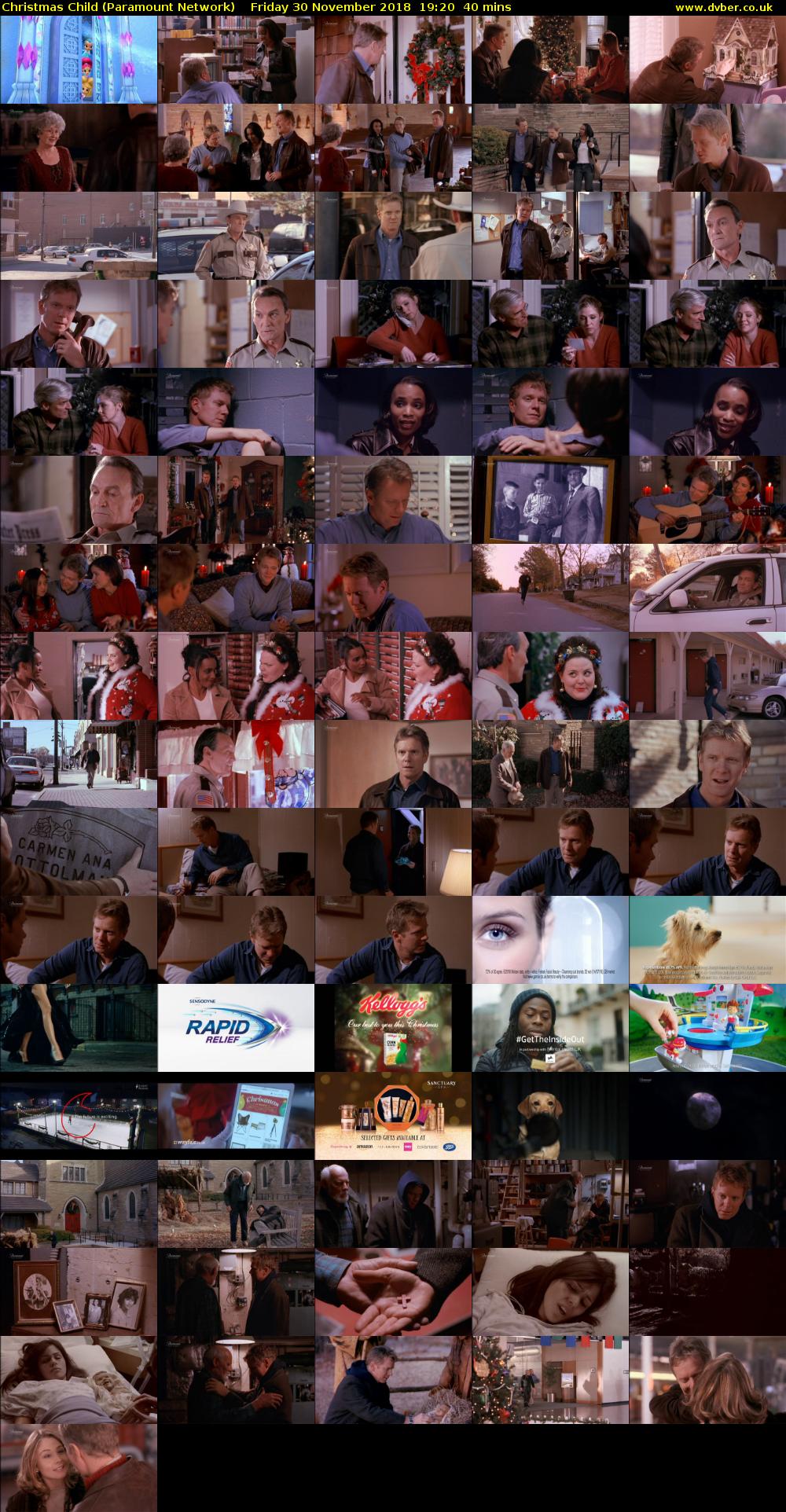 Christmas Child (Paramount Network) Friday 30 November 2018 19:20 - 20:00