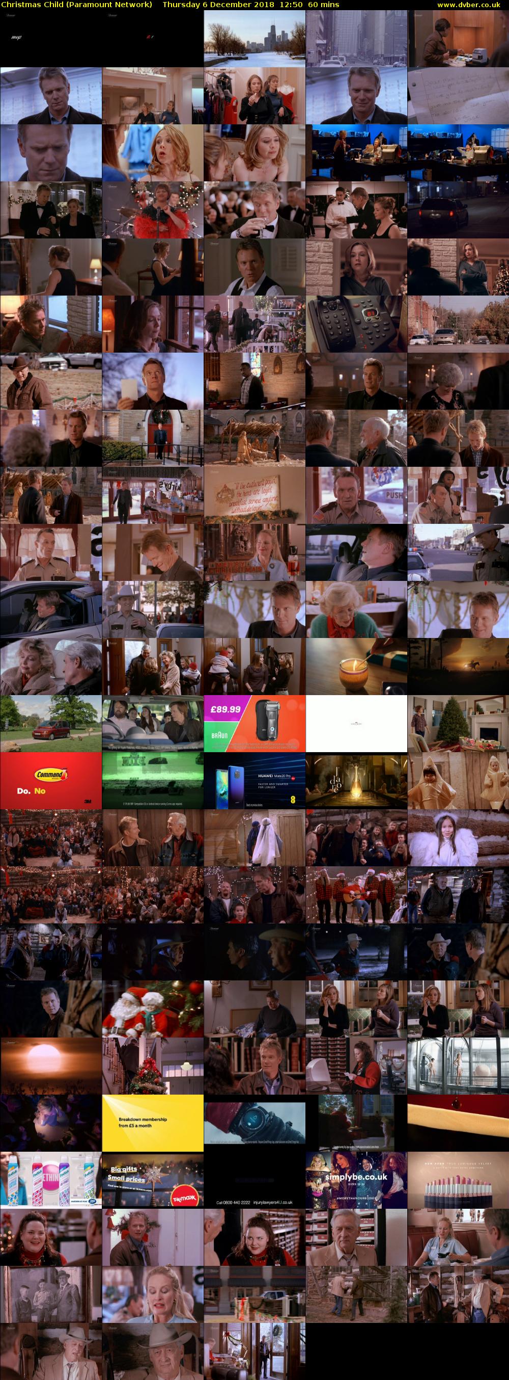 Christmas Child (Paramount Network) Thursday 6 December 2018 12:50 - 13:50