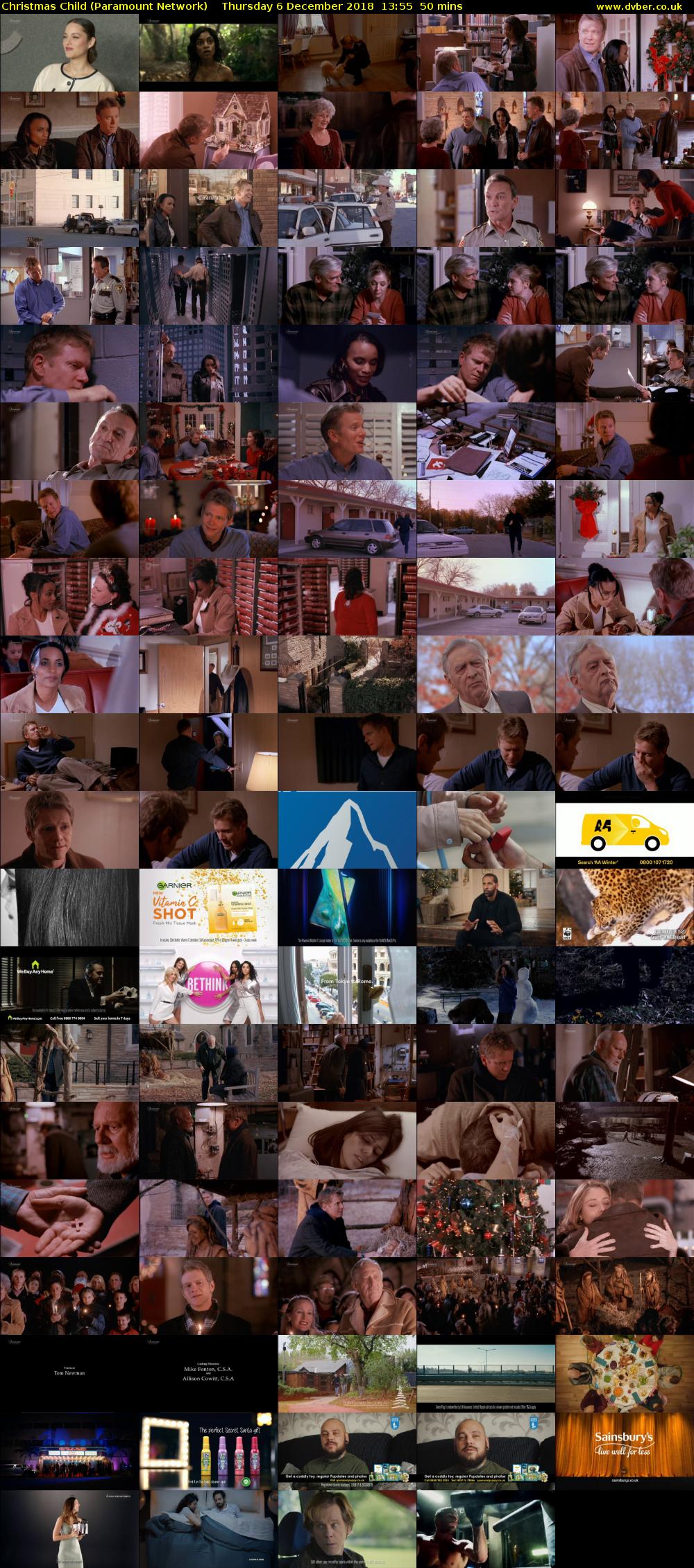 Christmas Child (Paramount Network) Thursday 6 December 2018 13:55 - 14:45