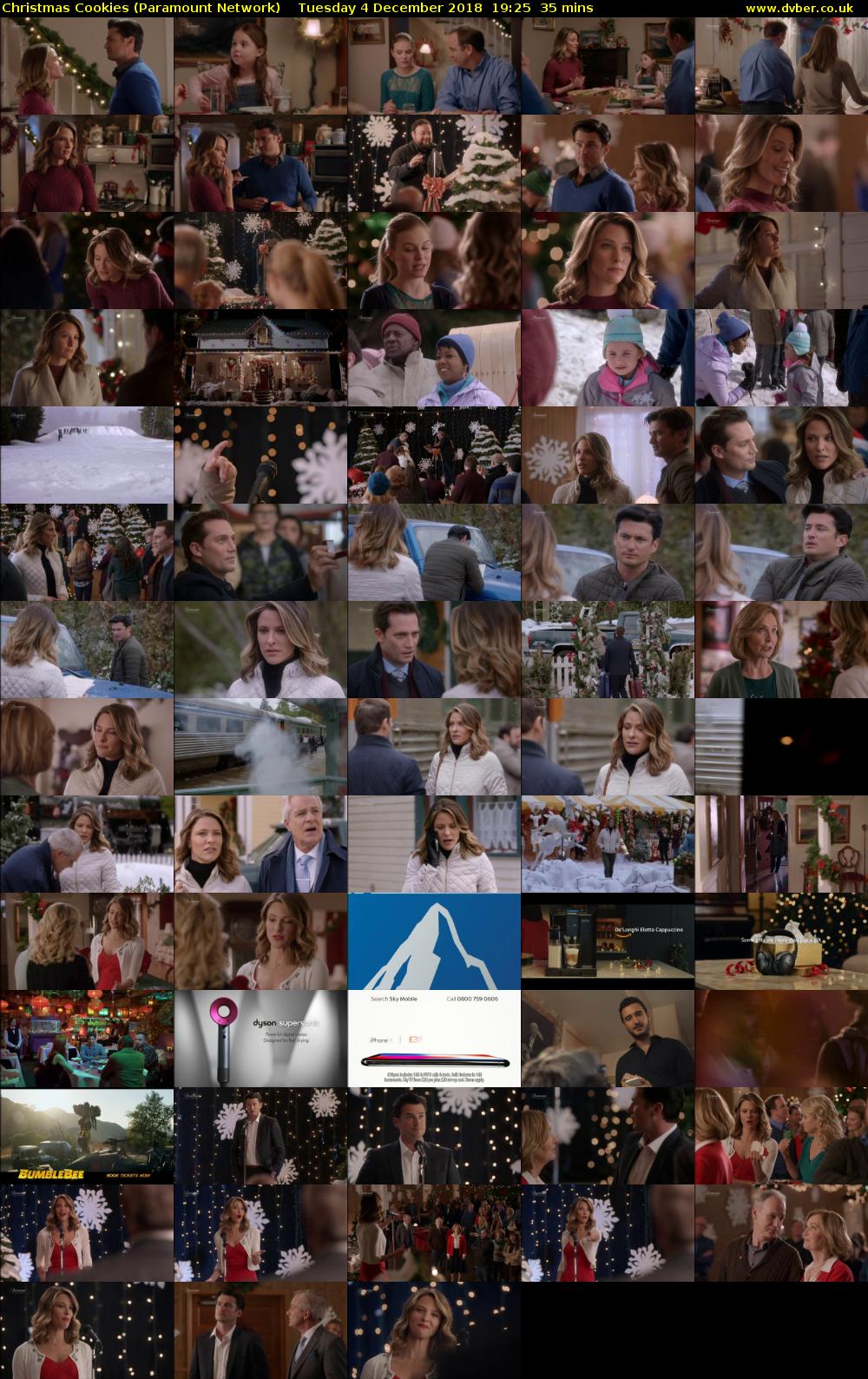 Christmas Cookies (Paramount Network) Tuesday 4 December 2018 19:25 - 20:00