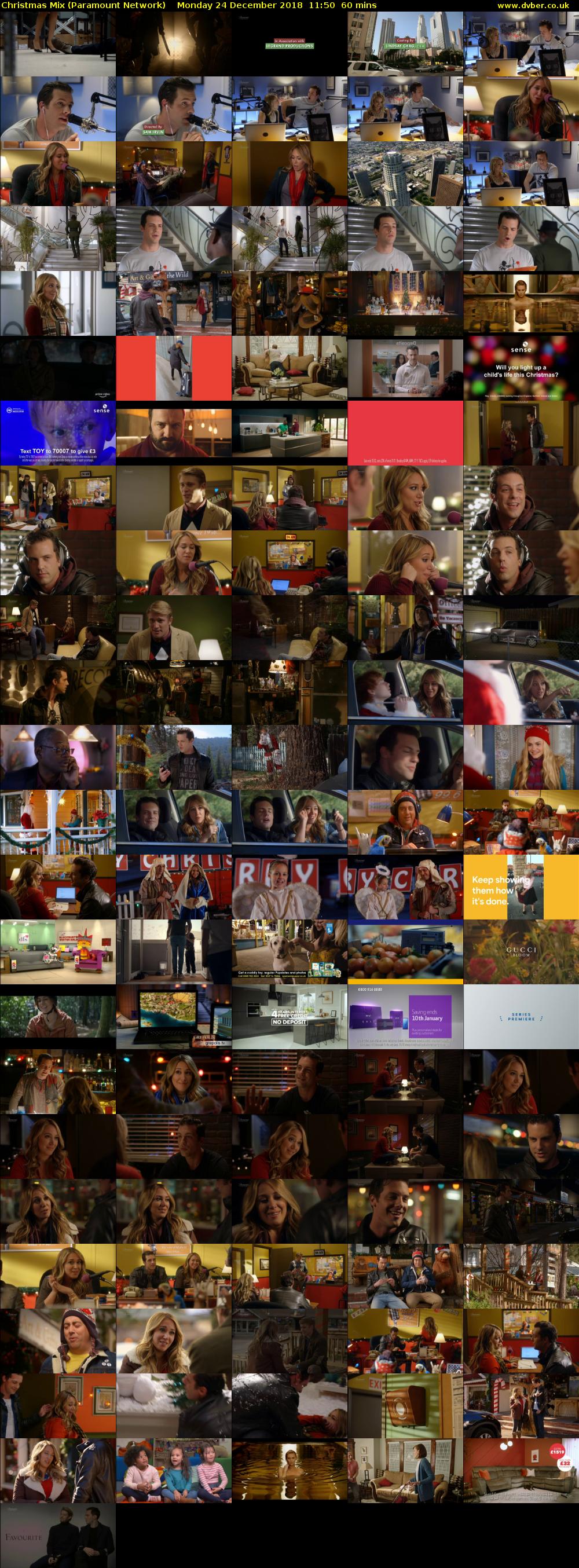 Christmas Mix (Paramount Network) Monday 24 December 2018 11:50 - 12:50