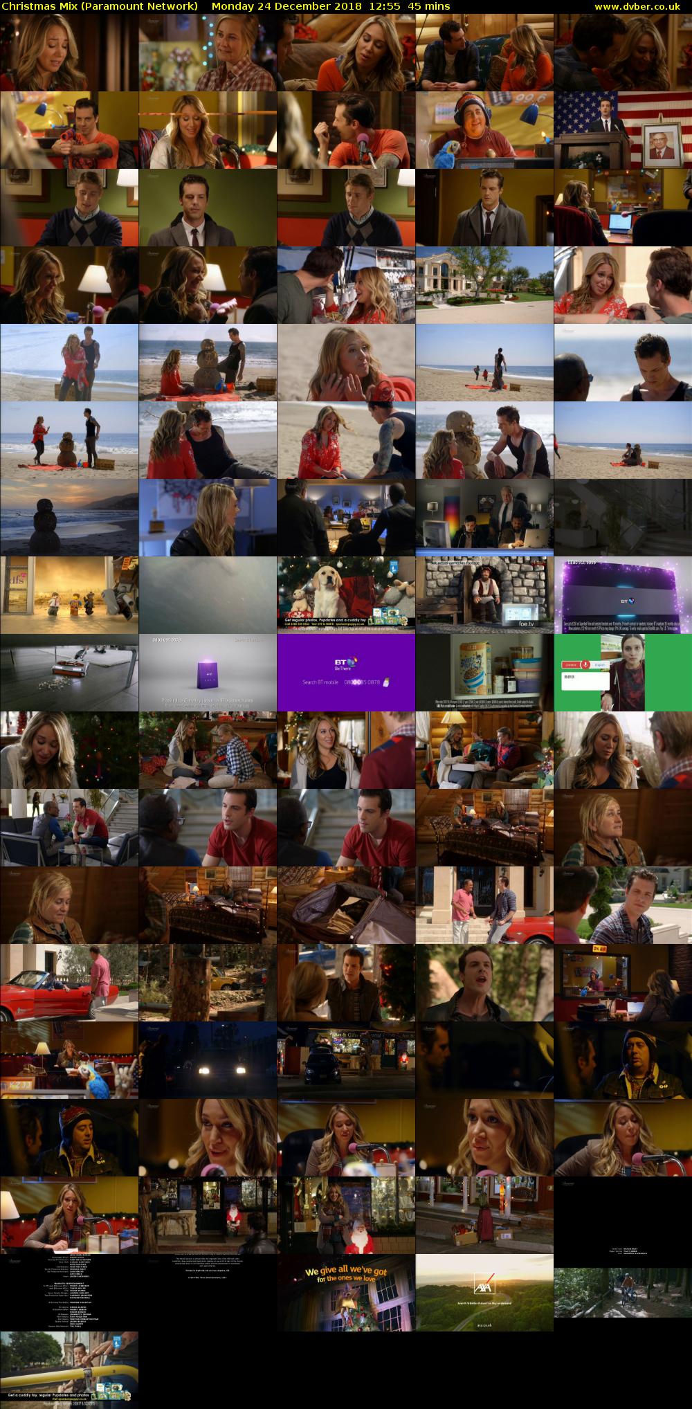 Christmas Mix (Paramount Network) Monday 24 December 2018 12:55 - 13:40