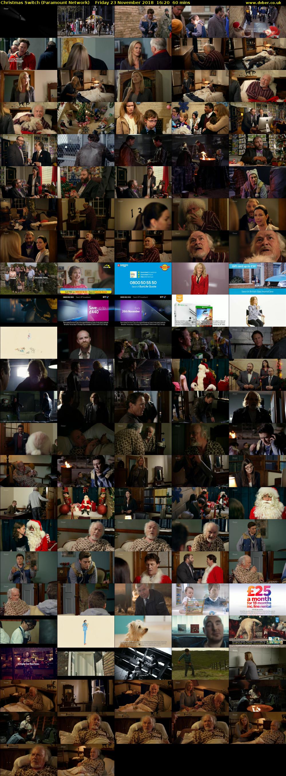 Christmas Switch (Paramount Network) Friday 23 November 2018 16:20 - 17:20