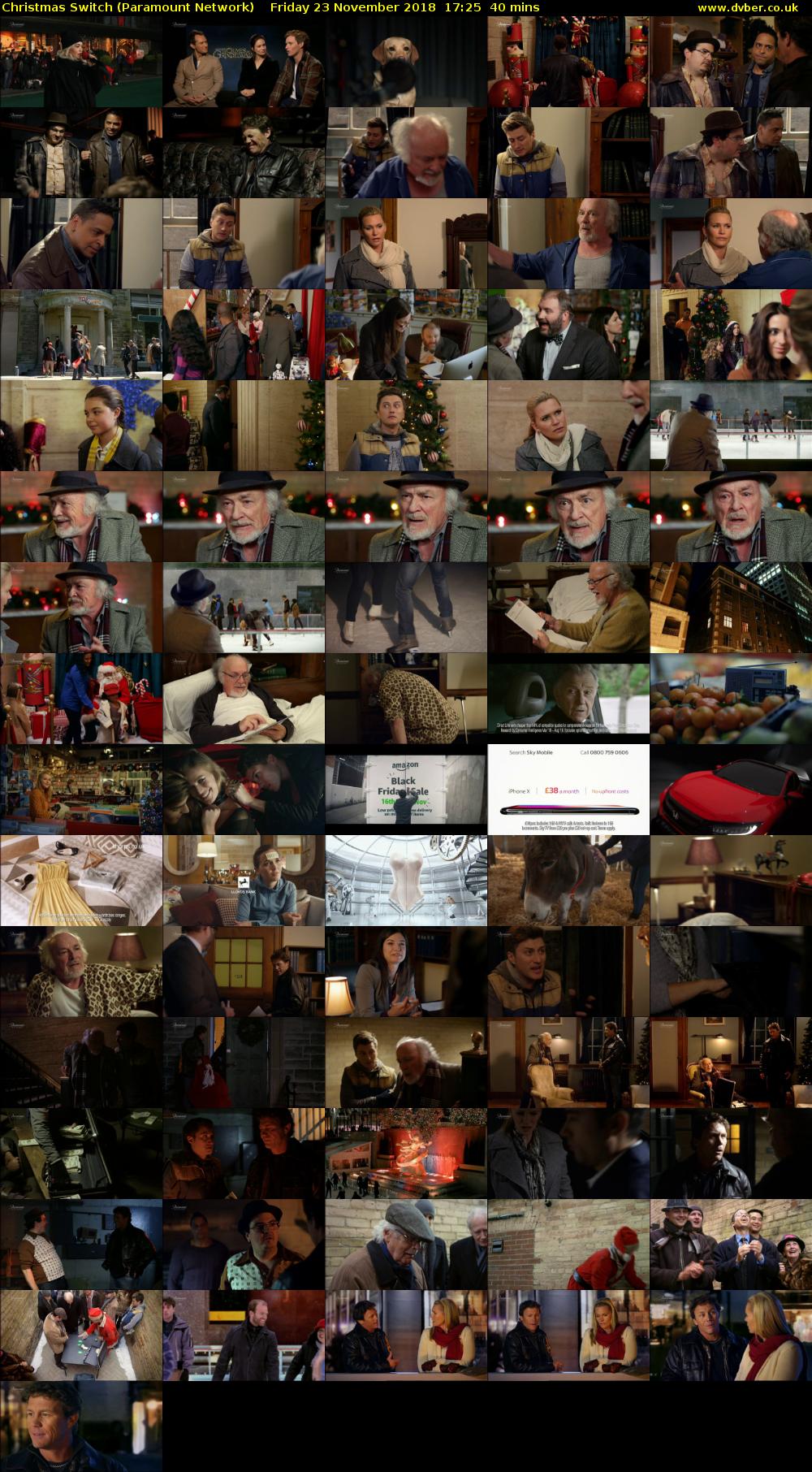 Christmas Switch (Paramount Network) Friday 23 November 2018 17:25 - 18:05