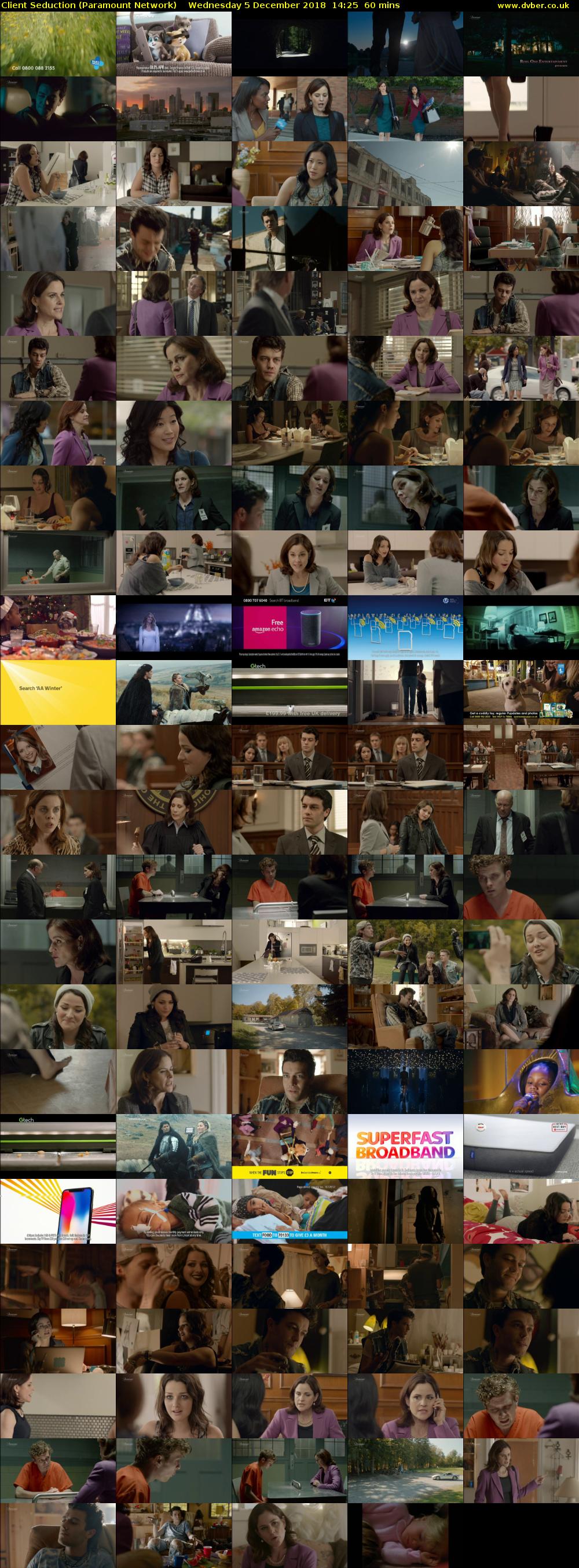 Client Seduction (Paramount Network) Wednesday 5 December 2018 14:25 - 15:25