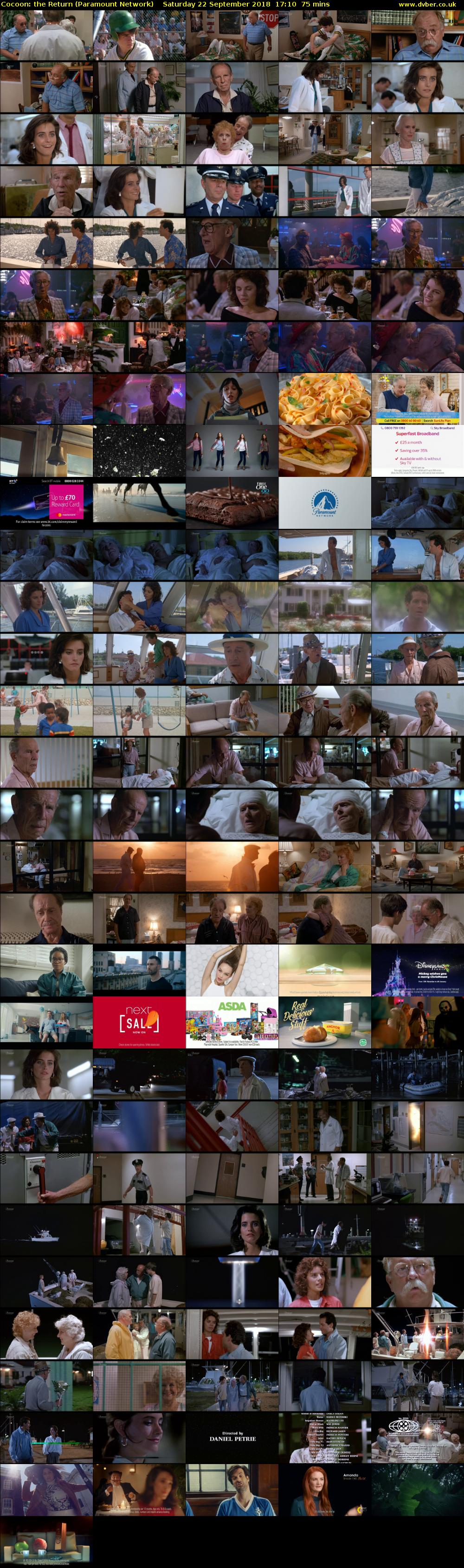 Cocoon: the Return (Paramount Network) Saturday 22 September 2018 17:10 - 18:25