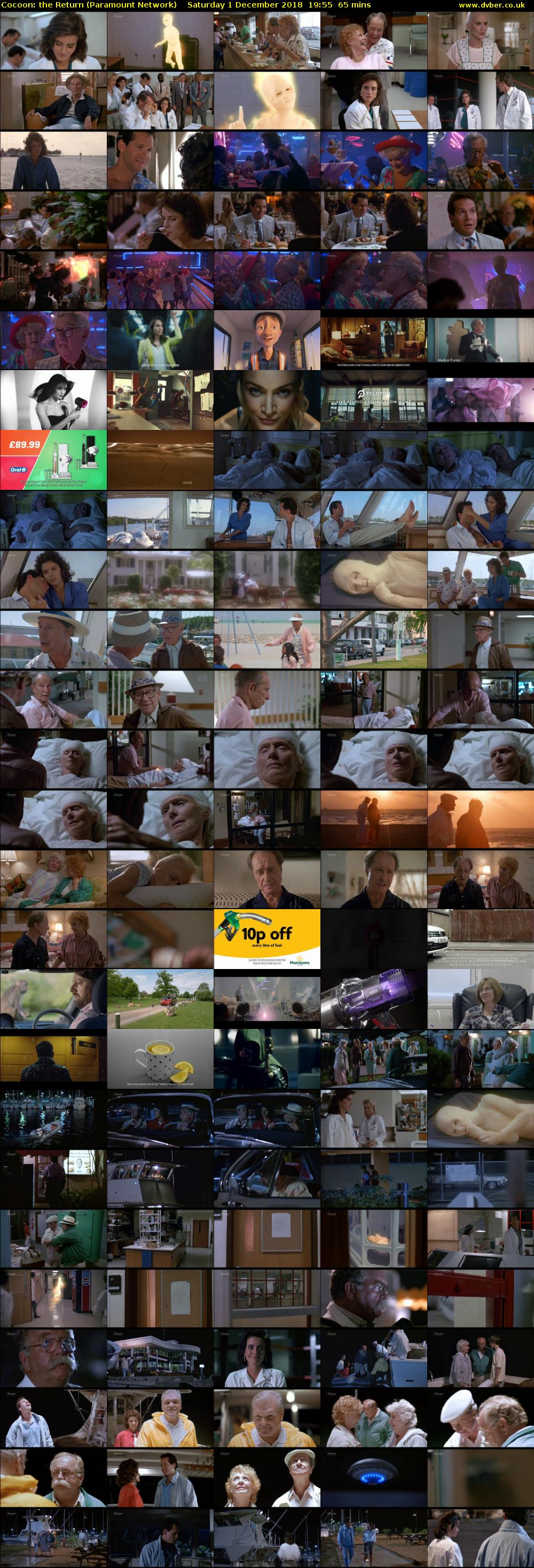 Cocoon: the Return (Paramount Network) Saturday 1 December 2018 19:55 - 21:00