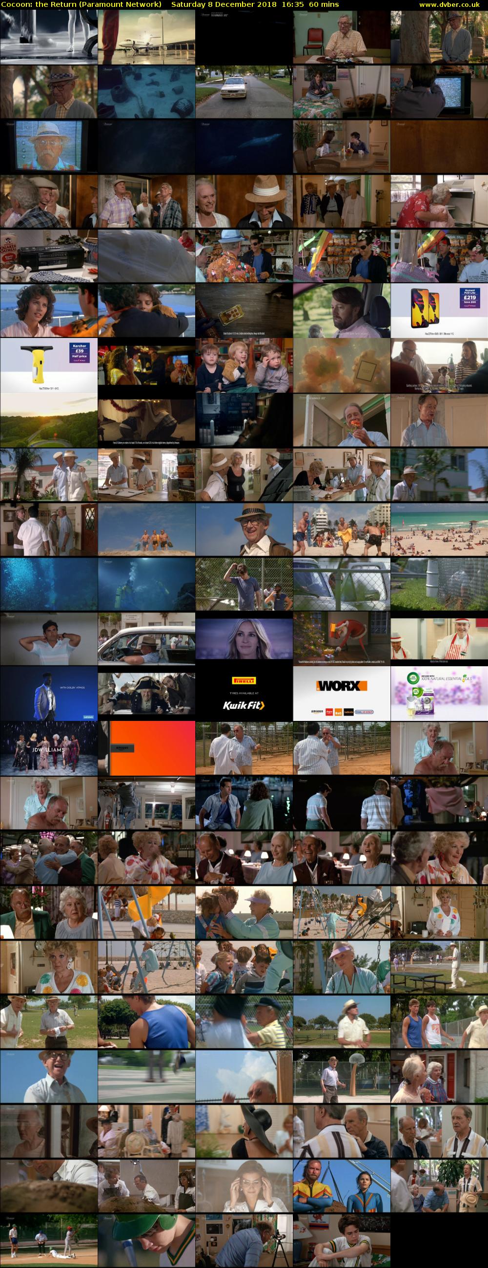 Cocoon: the Return (Paramount Network) Saturday 8 December 2018 16:35 - 17:35