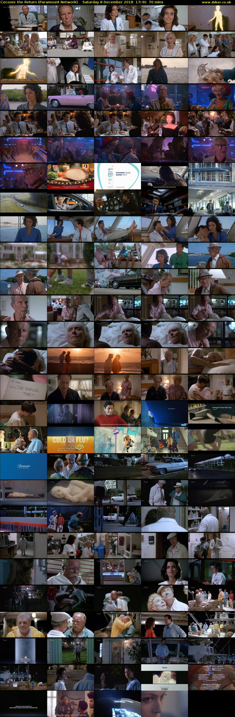 Cocoon: the Return (Paramount Network) Saturday 8 December 2018 17:40 - 18:50