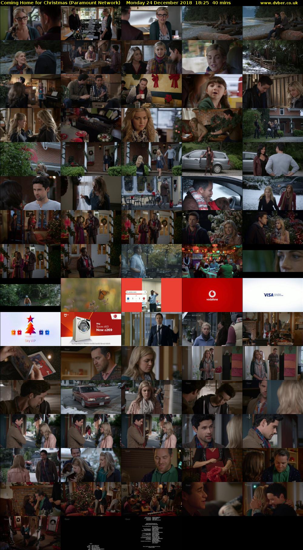 Coming Home for Christmas (Paramount Network) Monday 24 December 2018 18:25 - 19:05