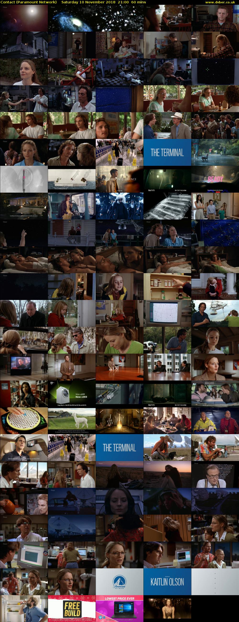 Contact (Paramount Network) Saturday 10 November 2018 21:00 - 22:00