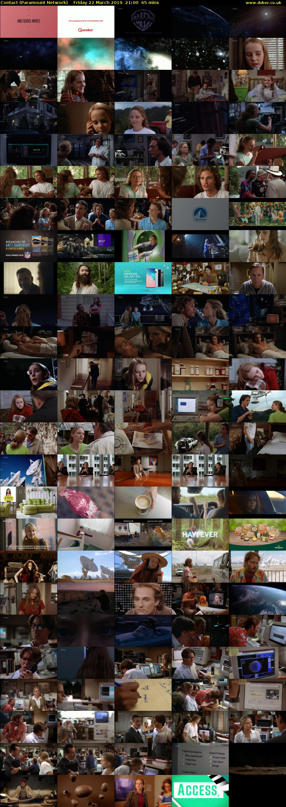 Contact (Paramount Network) Friday 22 March 2019 21:00 - 22:05