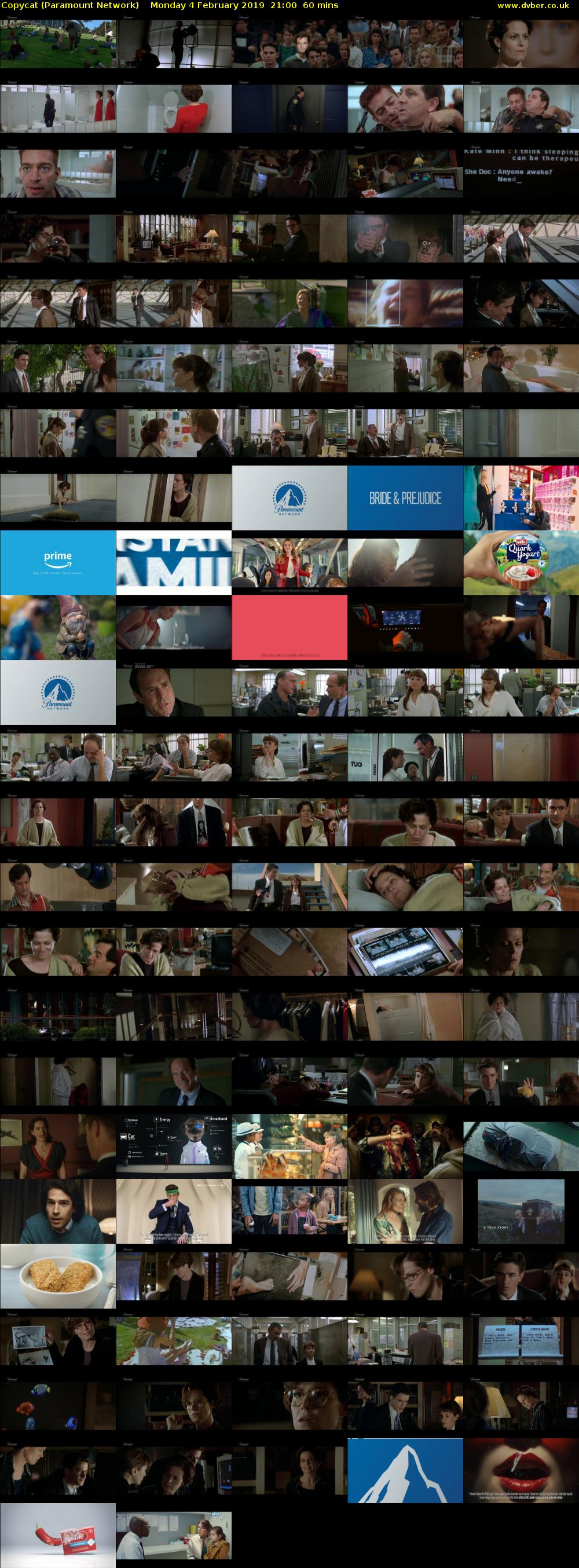 Copycat (Paramount Network) Monday 4 February 2019 21:00 - 22:00