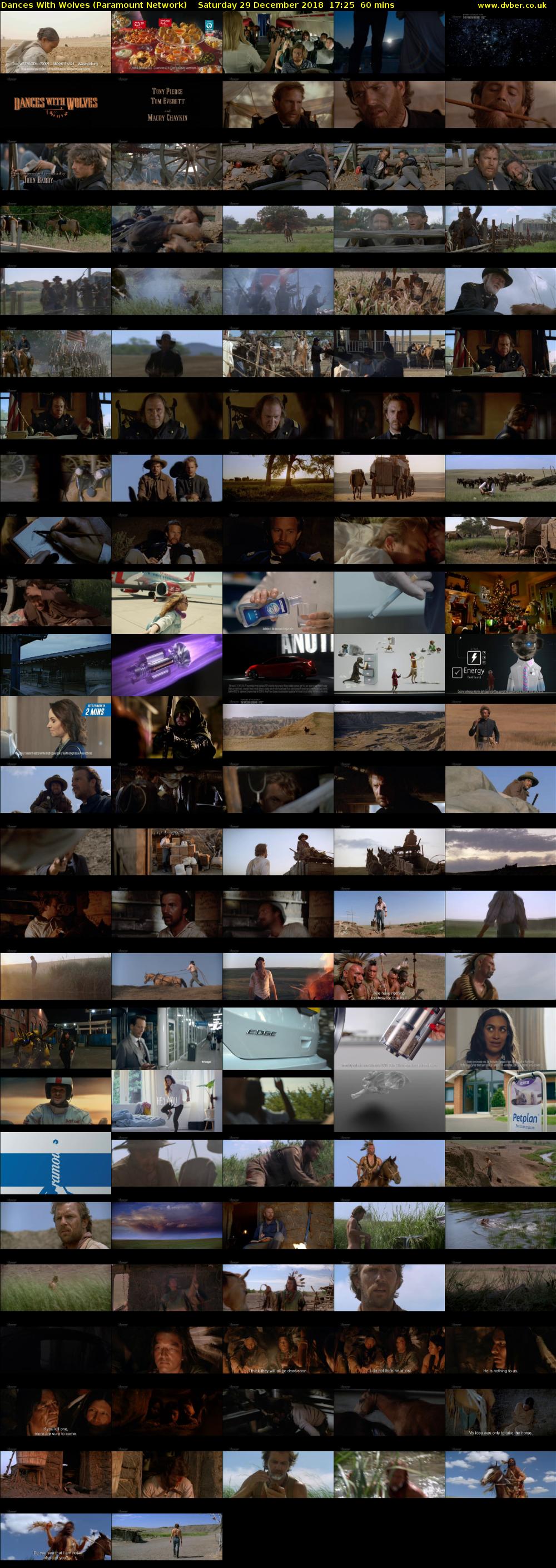 Dances With Wolves (Paramount Network) Saturday 29 December 2018 17:25 - 18:25