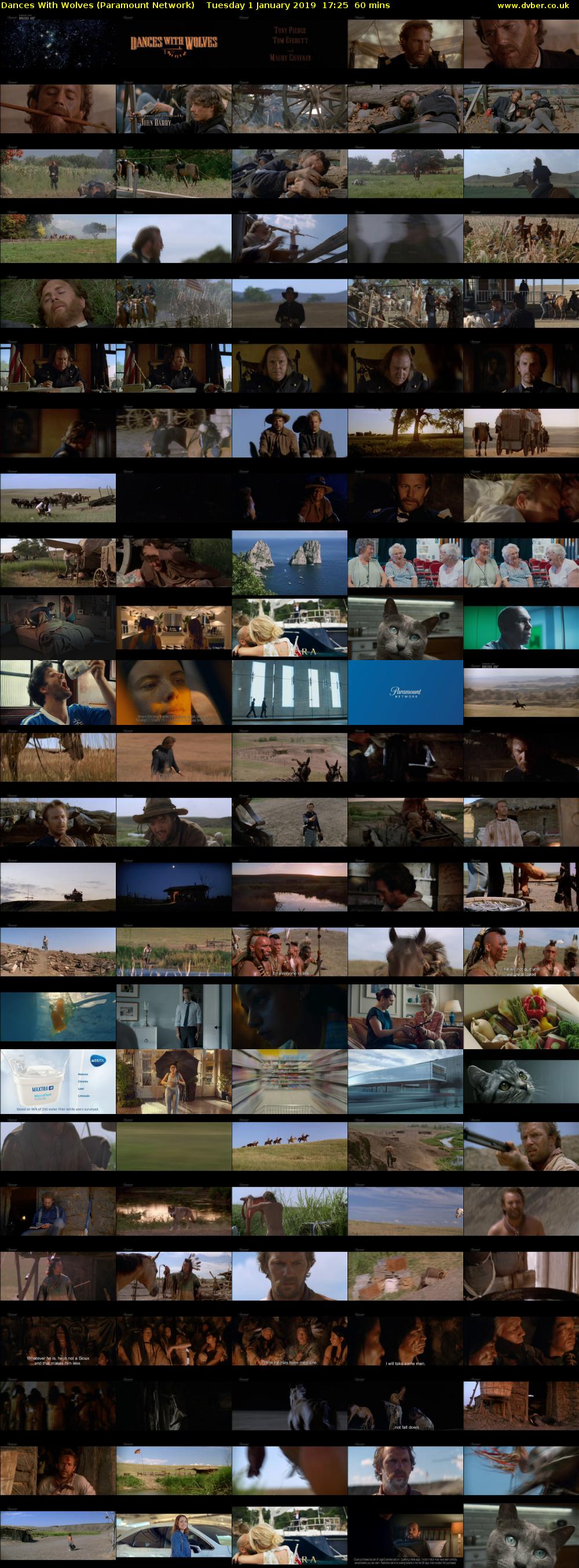 Dances With Wolves (Paramount Network) Tuesday 1 January 2019 17:25 - 18:25