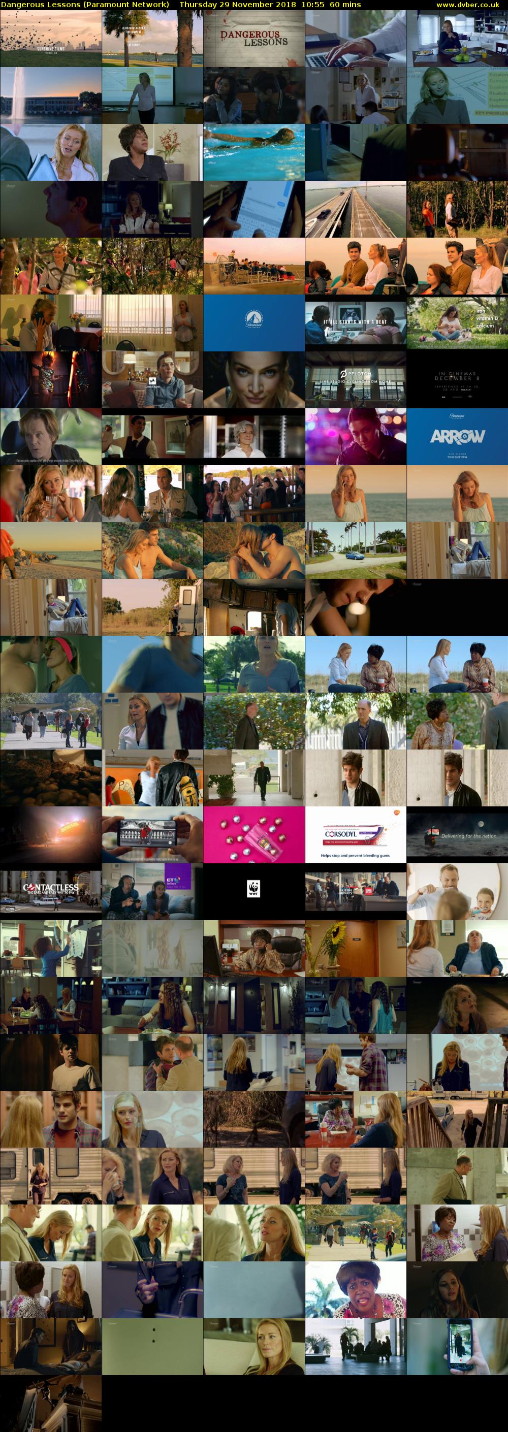 Dangerous Lessons (Paramount Network) Thursday 29 November 2018 10:55 - 11:55