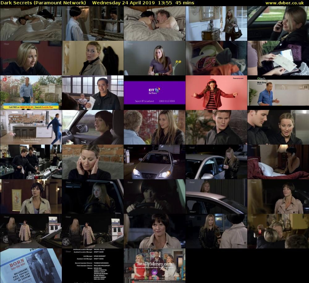 Dark Secrets (Paramount Network) Wednesday 24 April 2019 13:55 - 14:40