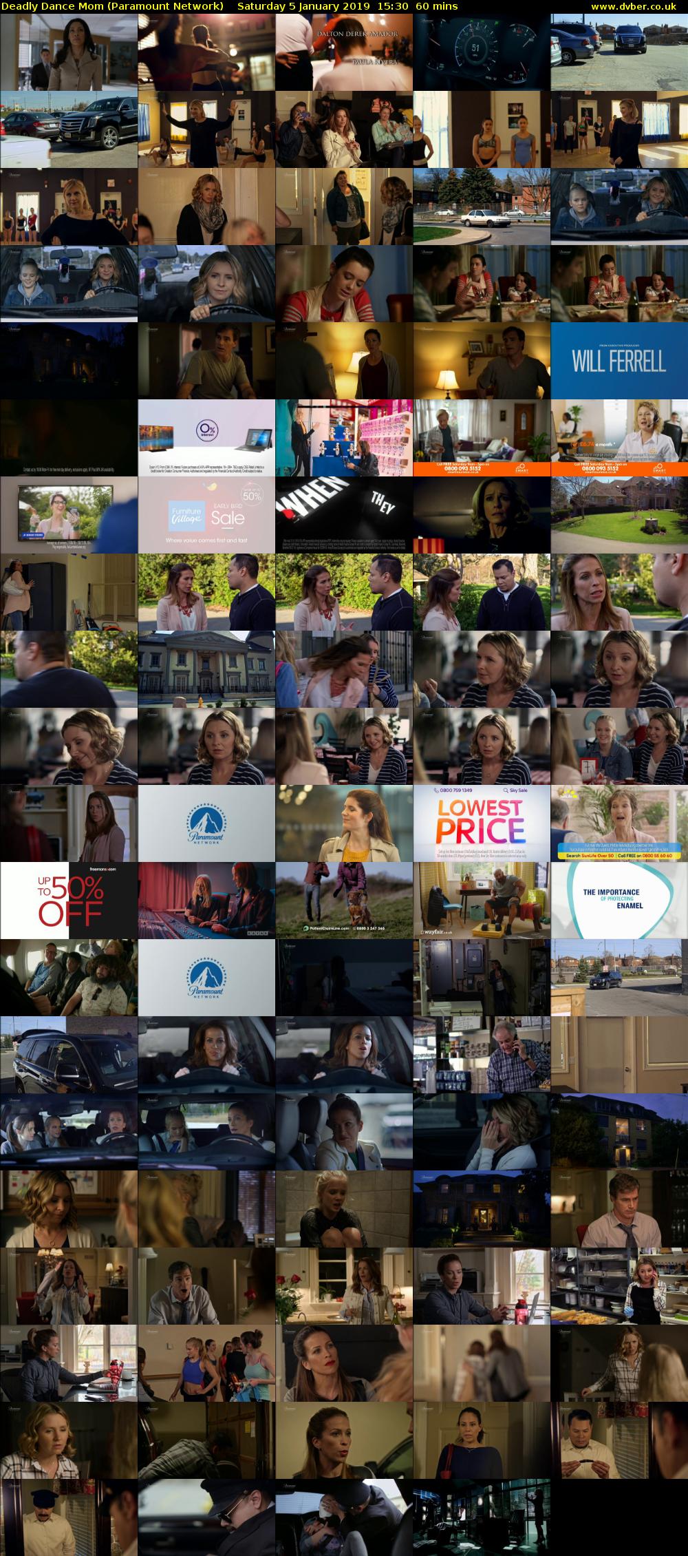 Deadly Dance Mom (Paramount Network) Saturday 5 January 2019 15:30 - 16:30