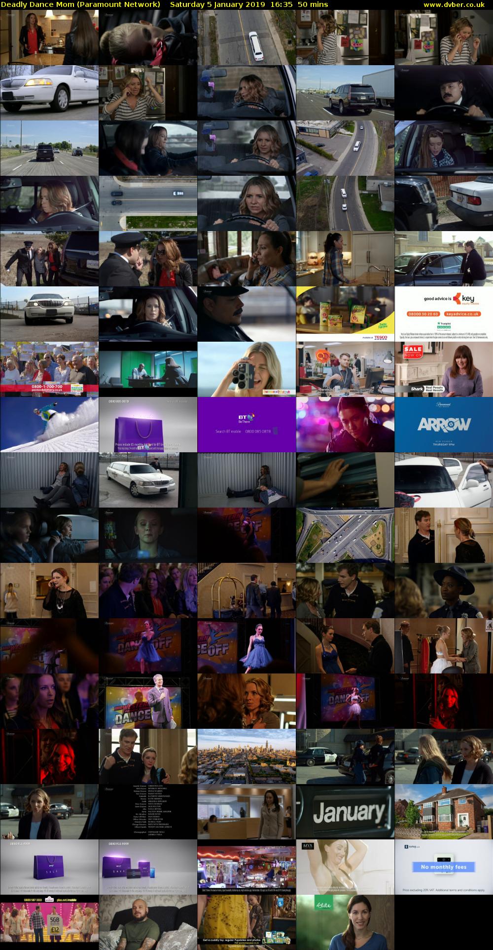 Deadly Dance Mom (Paramount Network) Saturday 5 January 2019 16:35 - 17:25