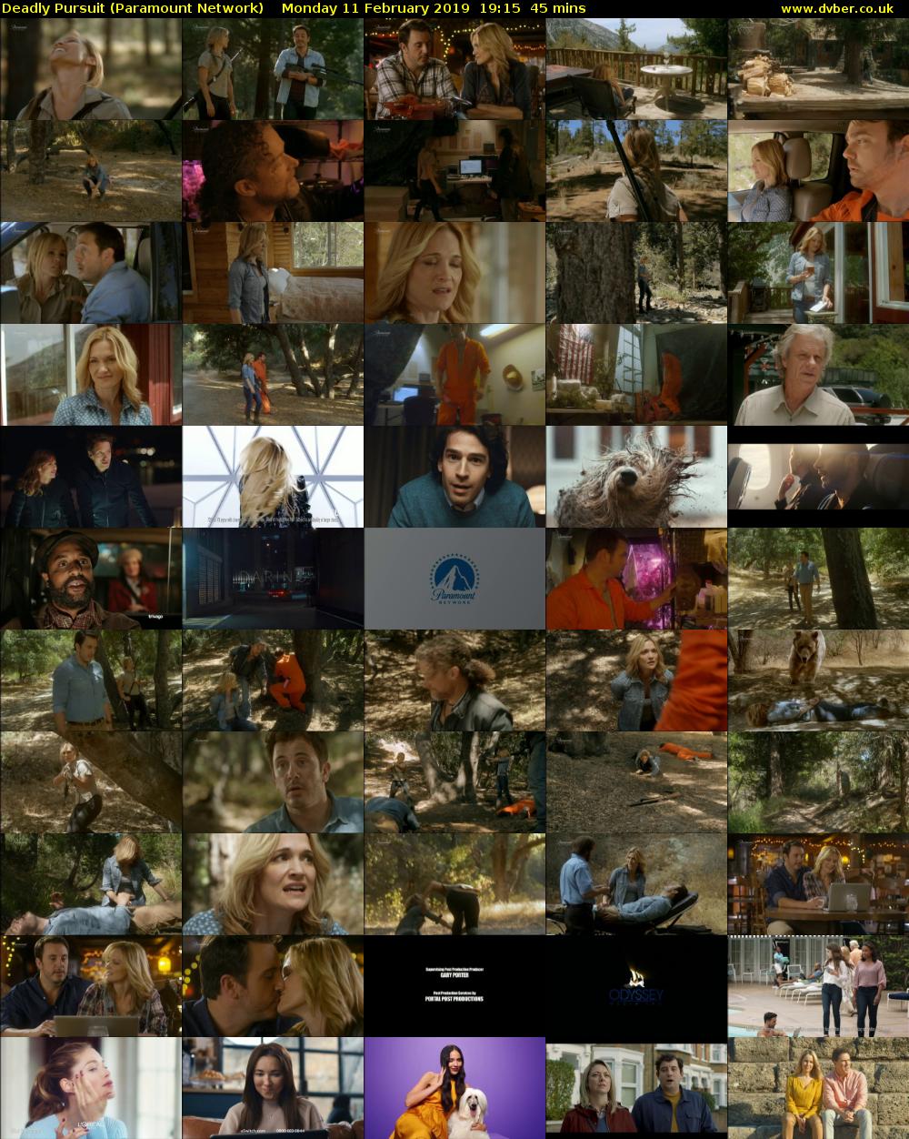 Deadly Pursuit (Paramount Network) Monday 11 February 2019 19:15 - 20:00
