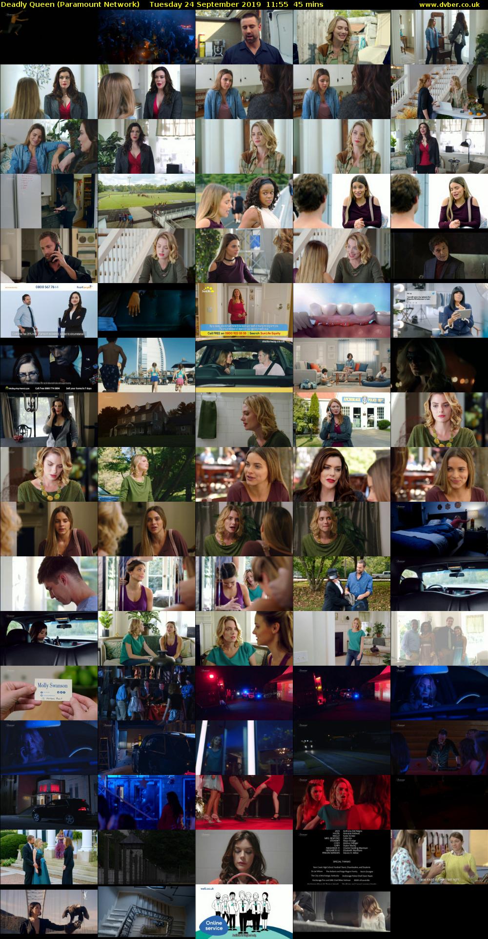 Deadly Queen (Paramount Network) Tuesday 24 September 2019 11:55 - 12:40