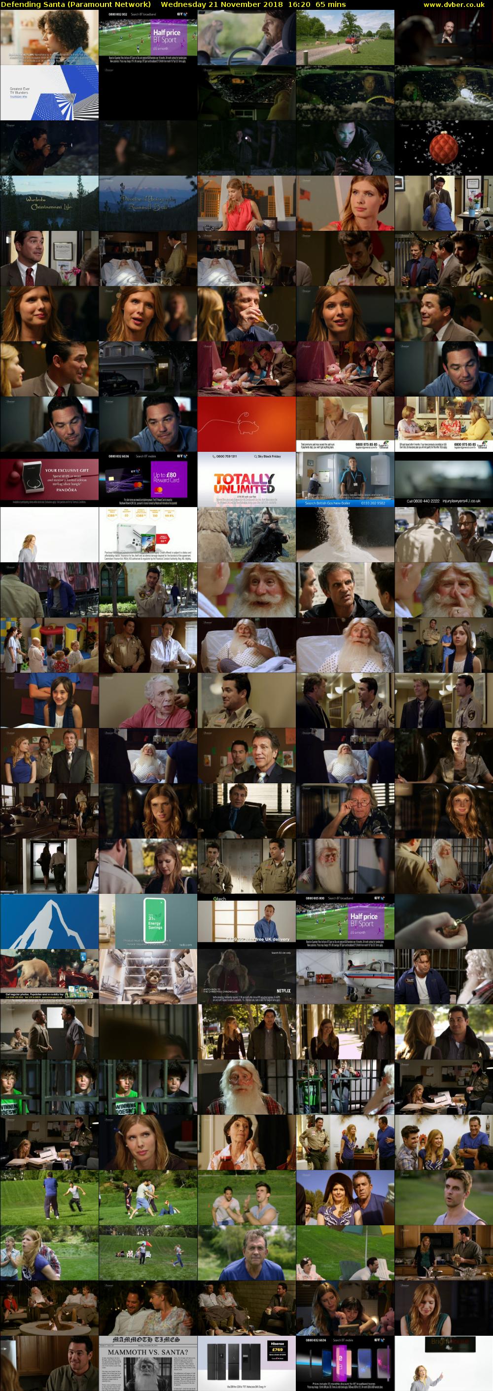 Defending Santa (Paramount Network) Wednesday 21 November 2018 16:20 - 17:25