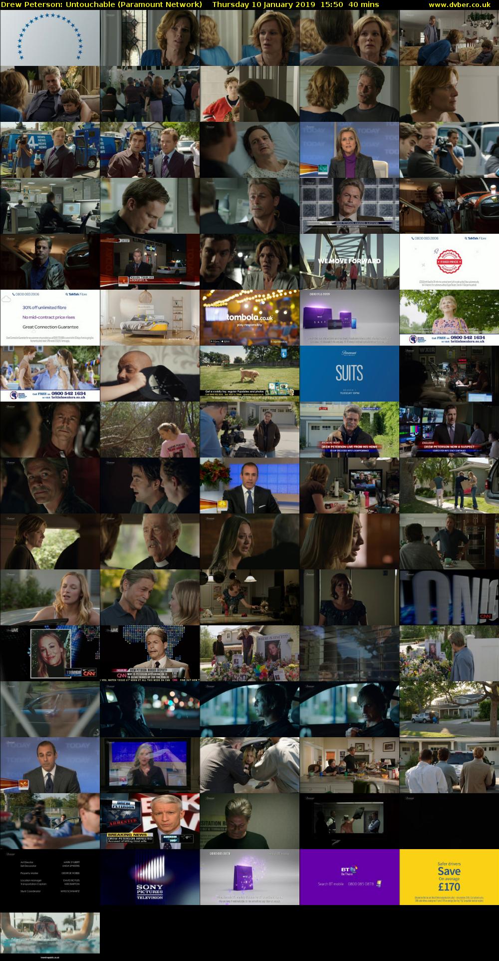 Drew Peterson: Untouchable (Paramount Network) Thursday 10 January 2019 15:50 - 16:30