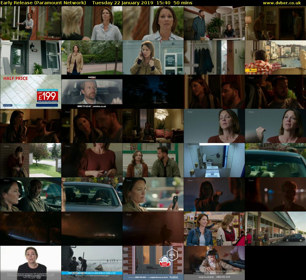 Early Release (Paramount Network) Tuesday 22 January 2019 15:40 - 16:30