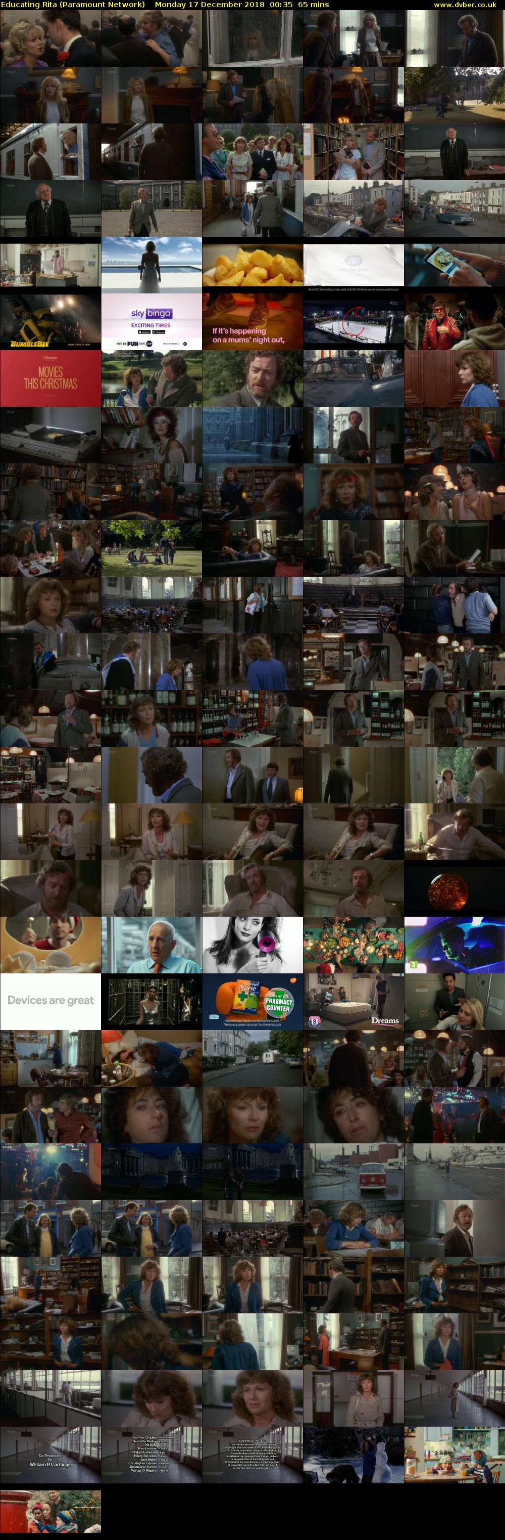 Educating Rita (Paramount Network) Monday 17 December 2018 00:35 - 01:40