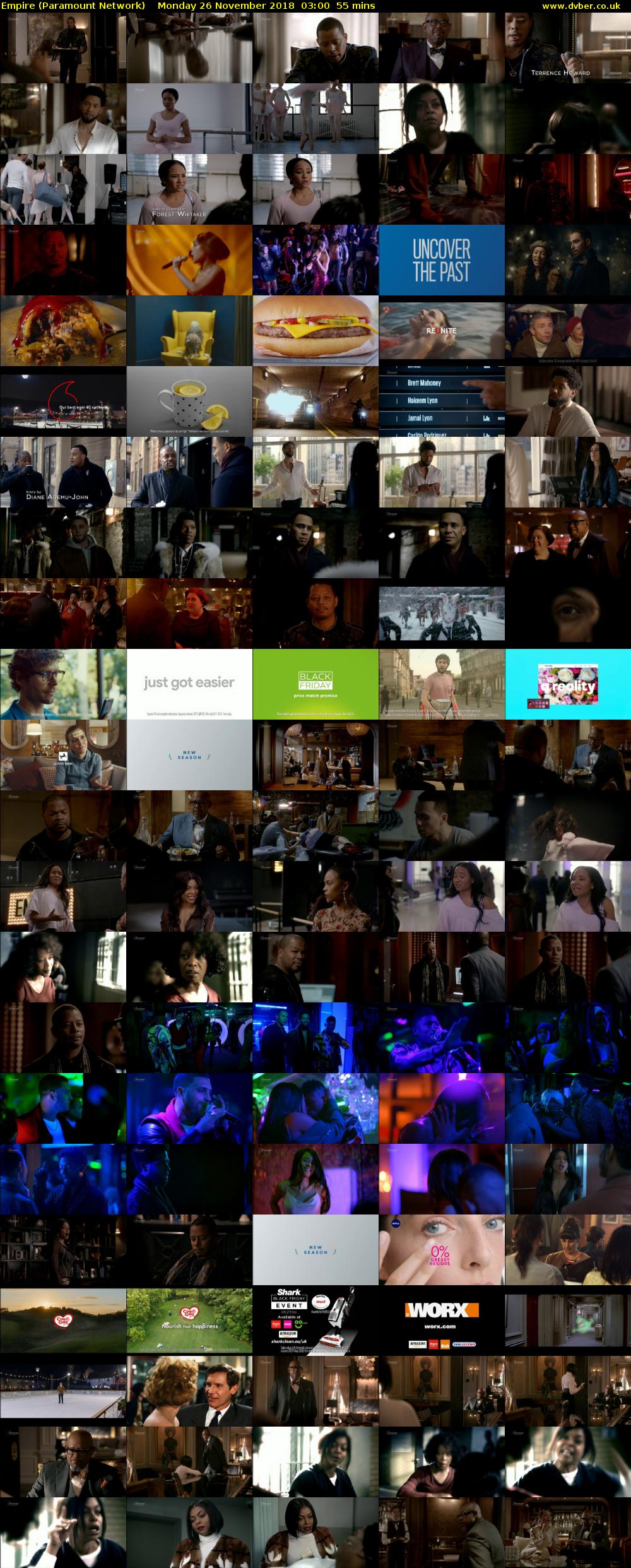 Empire (Paramount Network) Monday 26 November 2018 03:00 - 03:55