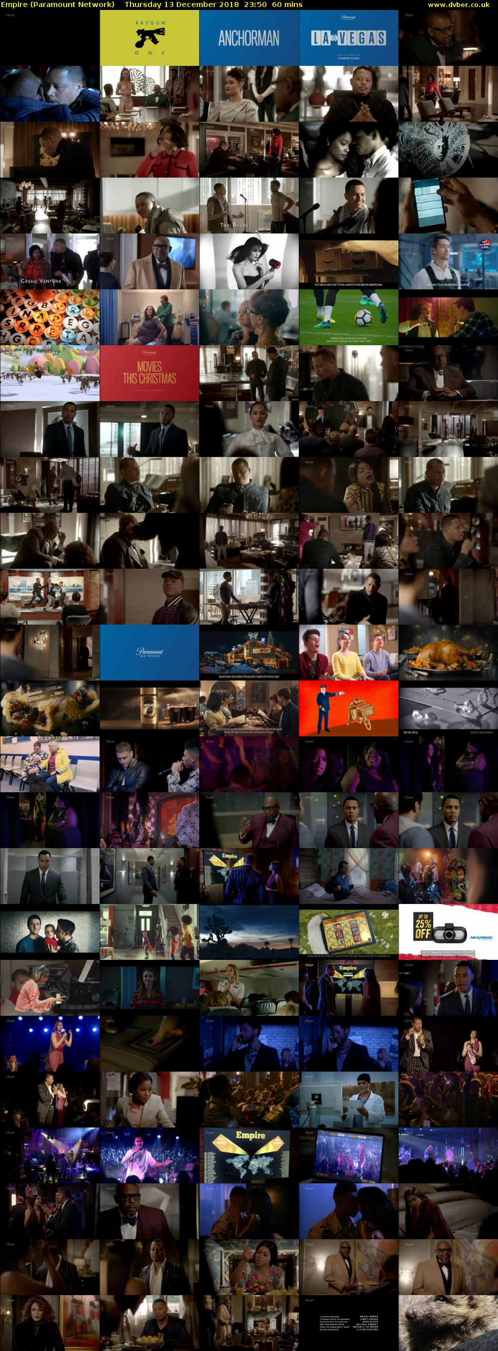 Empire (Paramount Network) Thursday 13 December 2018 23:50 - 00:50