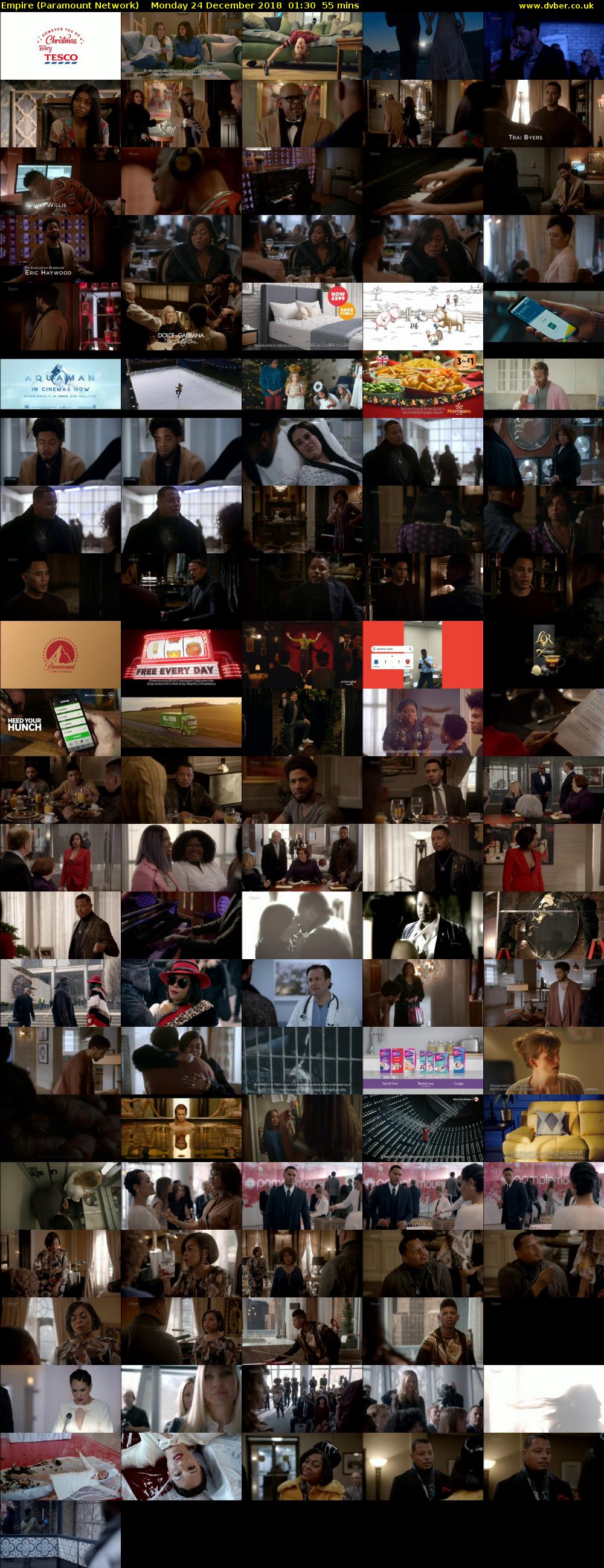 Empire (Paramount Network) Monday 24 December 2018 01:30 - 02:25